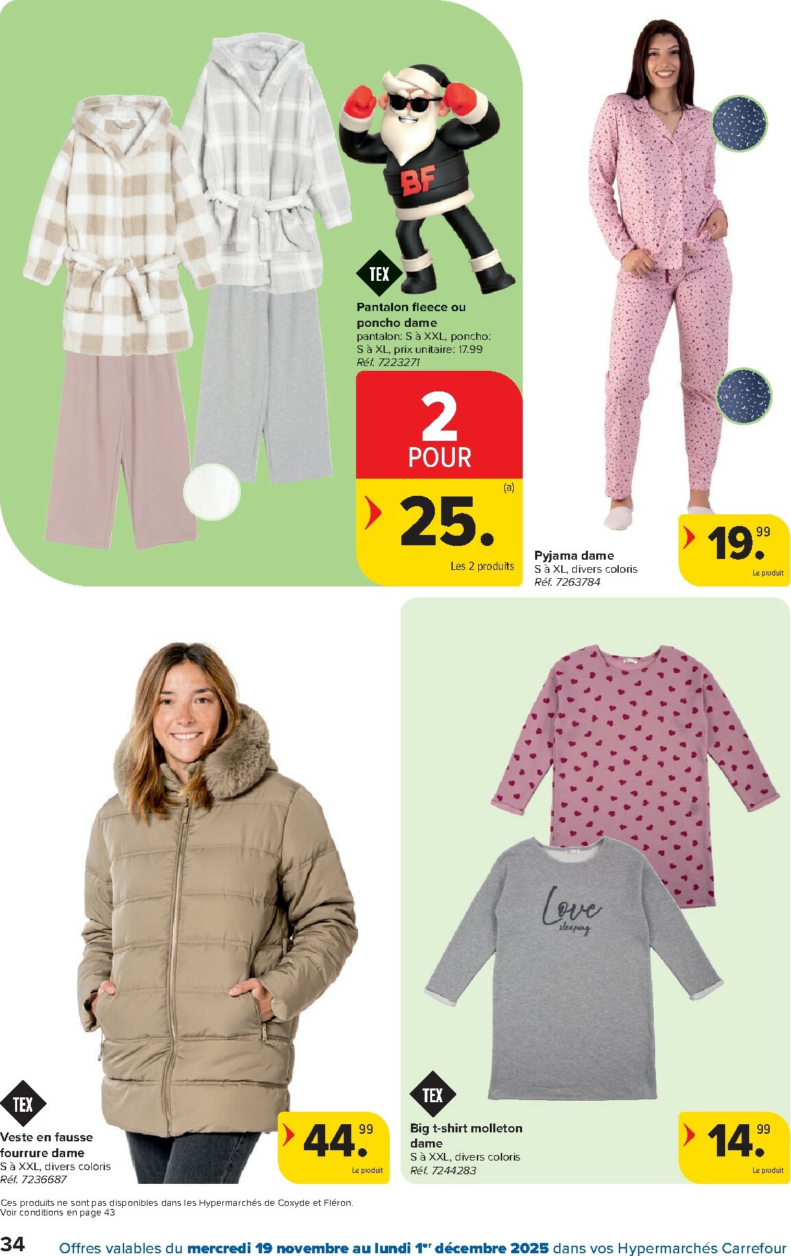 carrefour - De Carrefour - Hypermarchés folder geldig vanaf 19/11 t/m 01/12 - page: 34