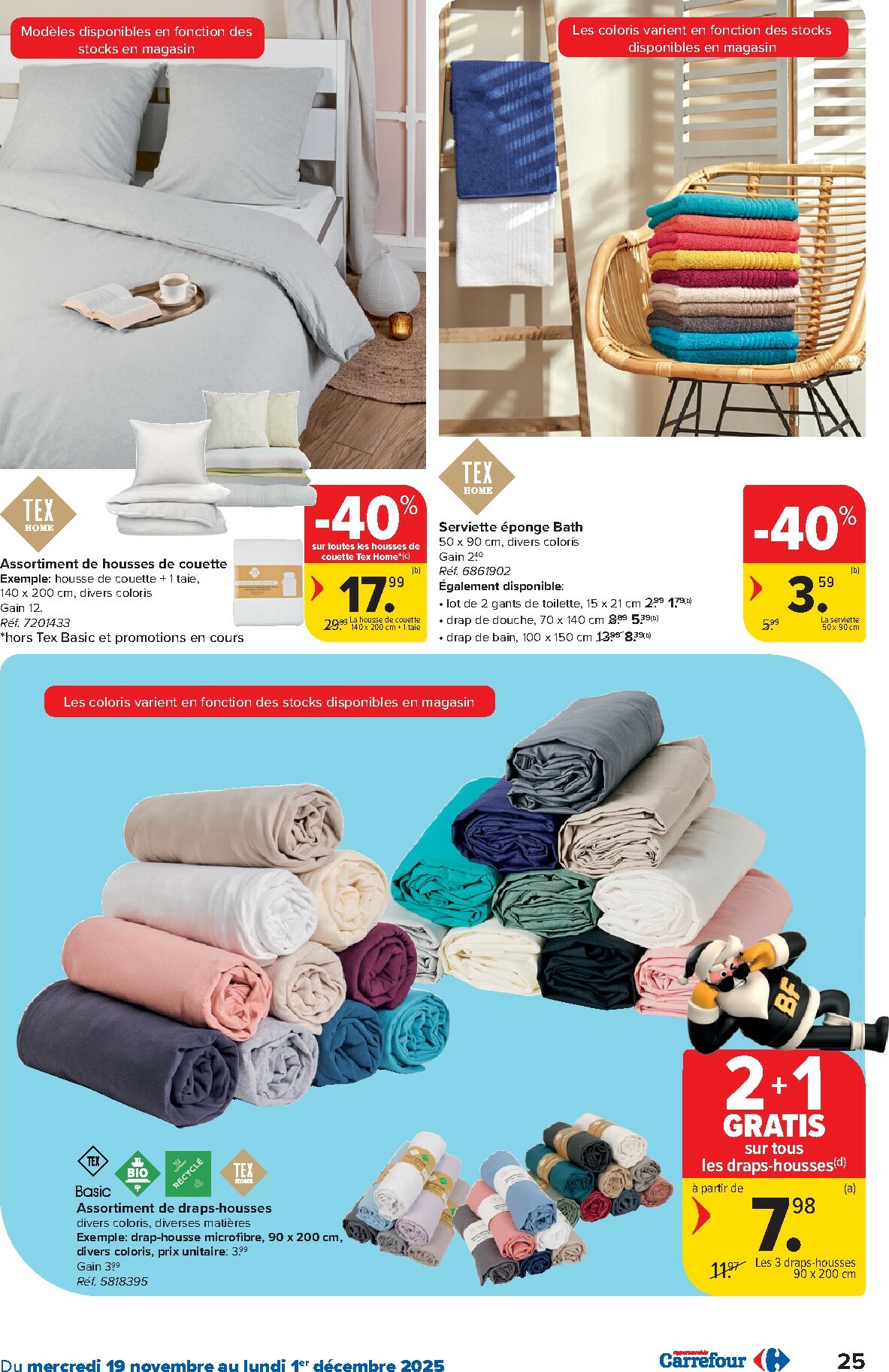 carrefour - De Carrefour - Hypermarchés folder geldig vanaf 19/11 t/m 01/12 - page: 25