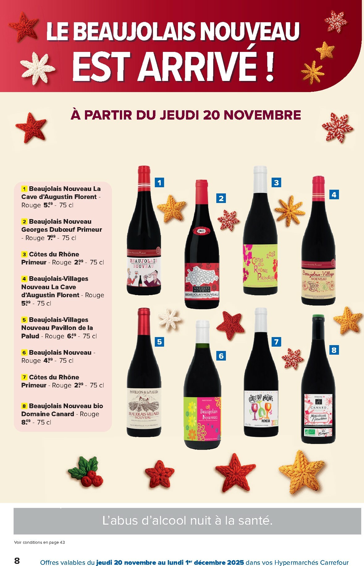 carrefour - De Carrefour - Hypermarchés folder geldig vanaf 19/11 t/m 01/12 - page: 8