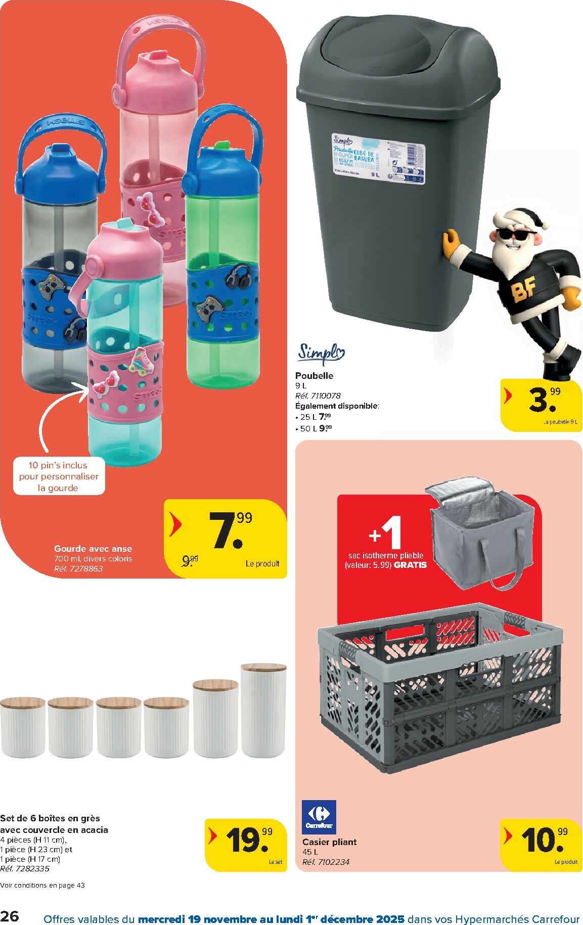 carrefour - De Carrefour - Hypermarchés folder geldig vanaf 19/11 t/m 01/12 - page: 26