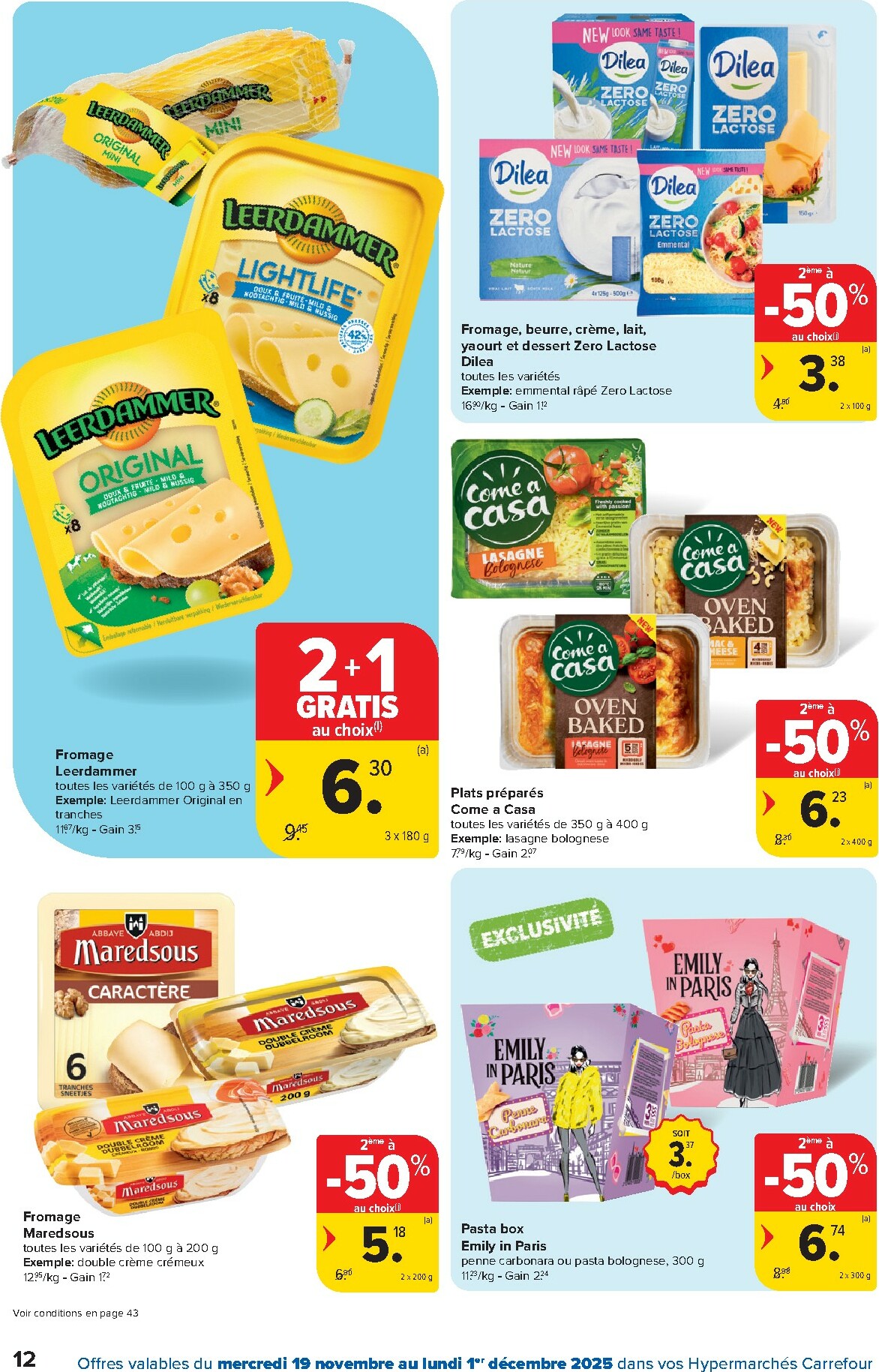 carrefour - De Carrefour - Hypermarchés folder geldig vanaf 19/11 t/m 01/12 - page: 12