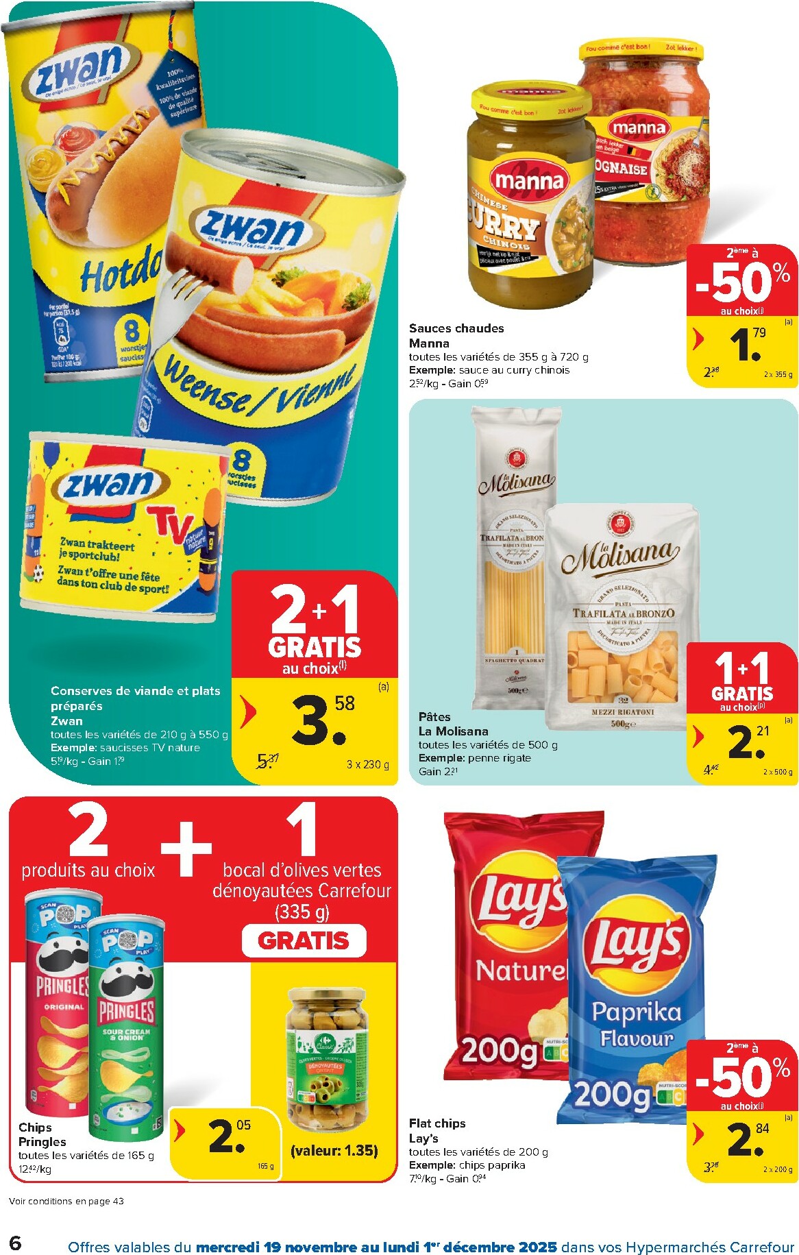 carrefour - De Carrefour - Hypermarchés folder geldig vanaf 19/11 t/m 01/12 - page: 6