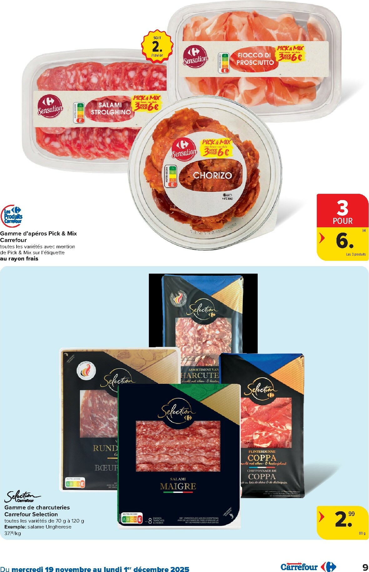 carrefour - De Carrefour - Hypermarchés folder geldig vanaf 19/11 t/m 01/12 - page: 9