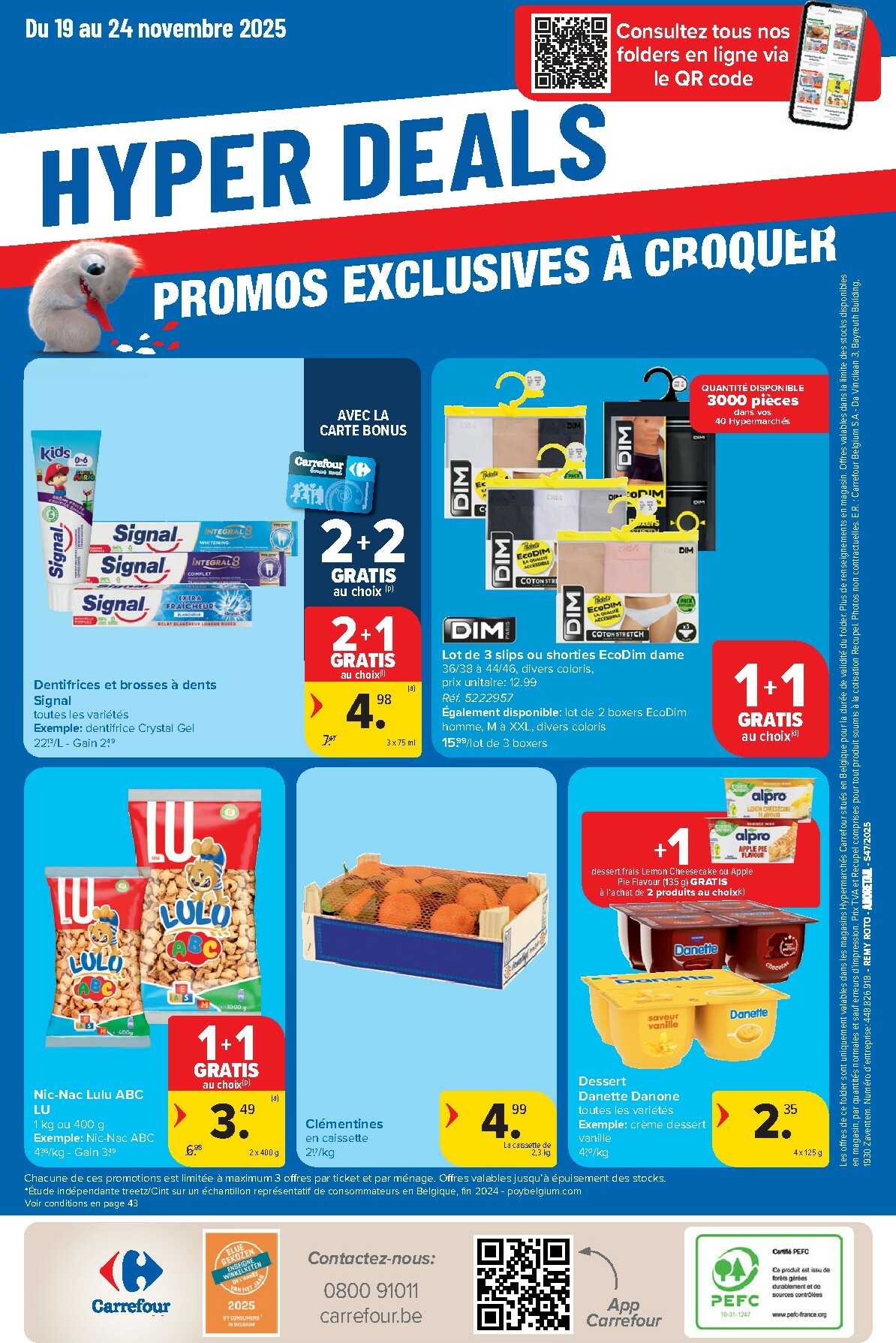 carrefour - De Carrefour - Hypermarchés folder geldig vanaf 19/11 t/m 01/12 - page: 44