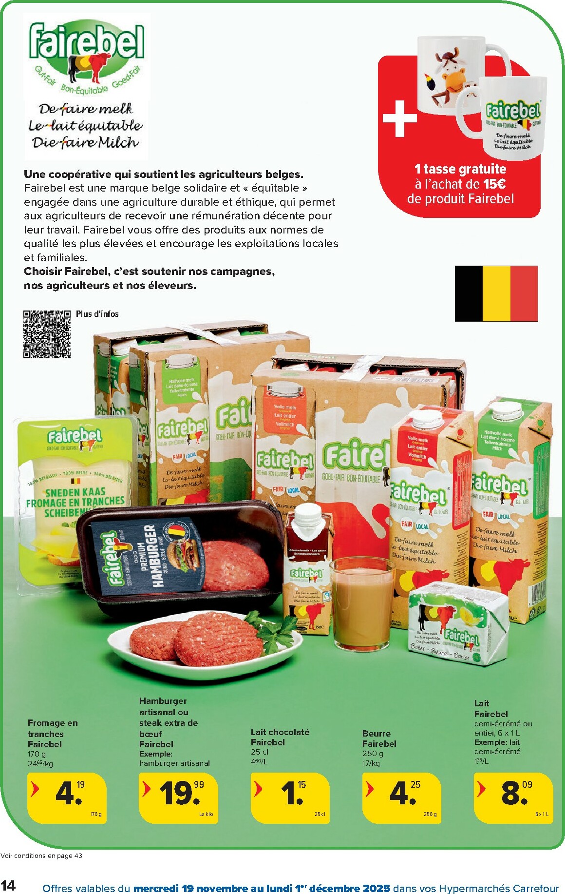 carrefour - De Carrefour - Hypermarchés folder geldig vanaf 19/11 t/m 01/12 - page: 14