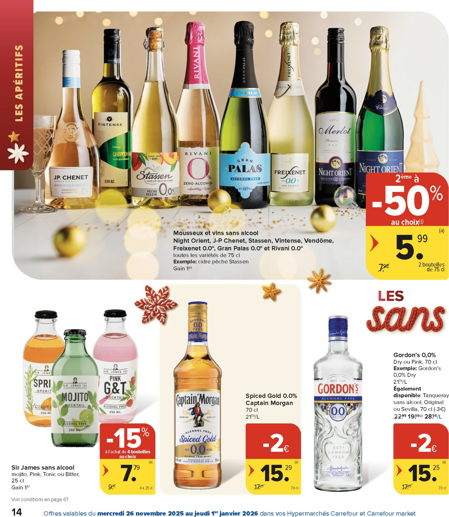 carrefour - De Carrefour folder geldig vanaf 26/11 t/m 01/01 - page: 14
