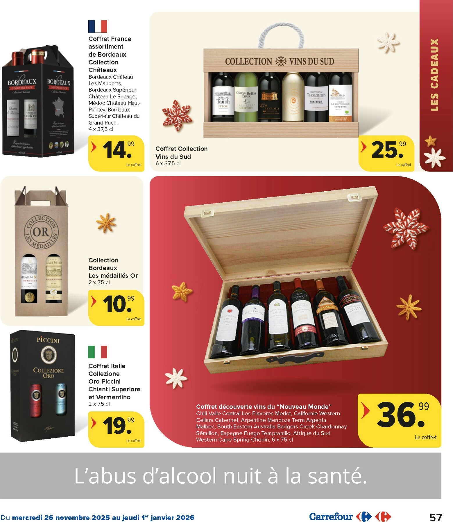 carrefour - De Carrefour folder geldig vanaf 26/11 t/m 01/01 - page: 57