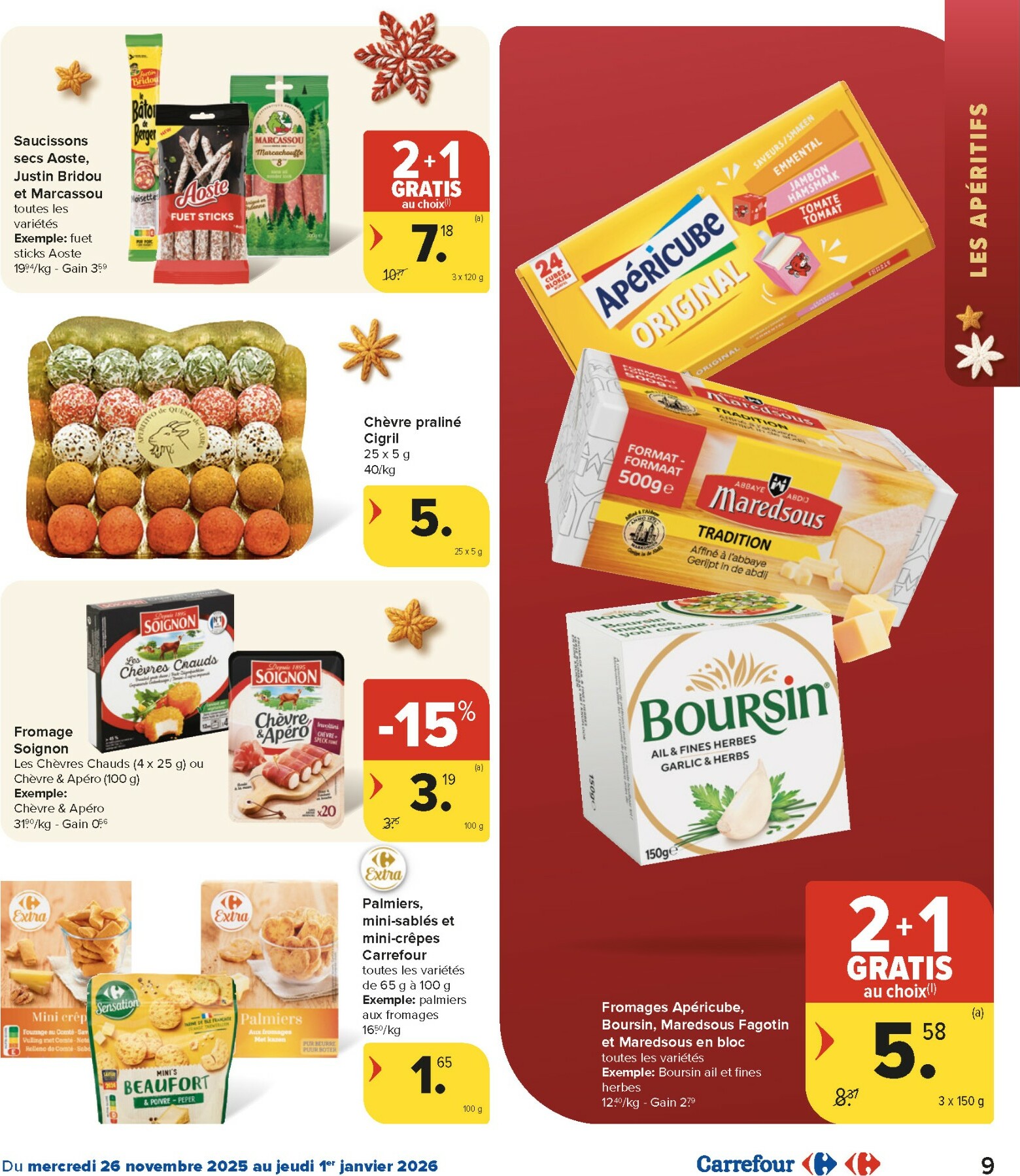 carrefour - De Carrefour folder geldig vanaf 26/11 t/m 01/01 - page: 9