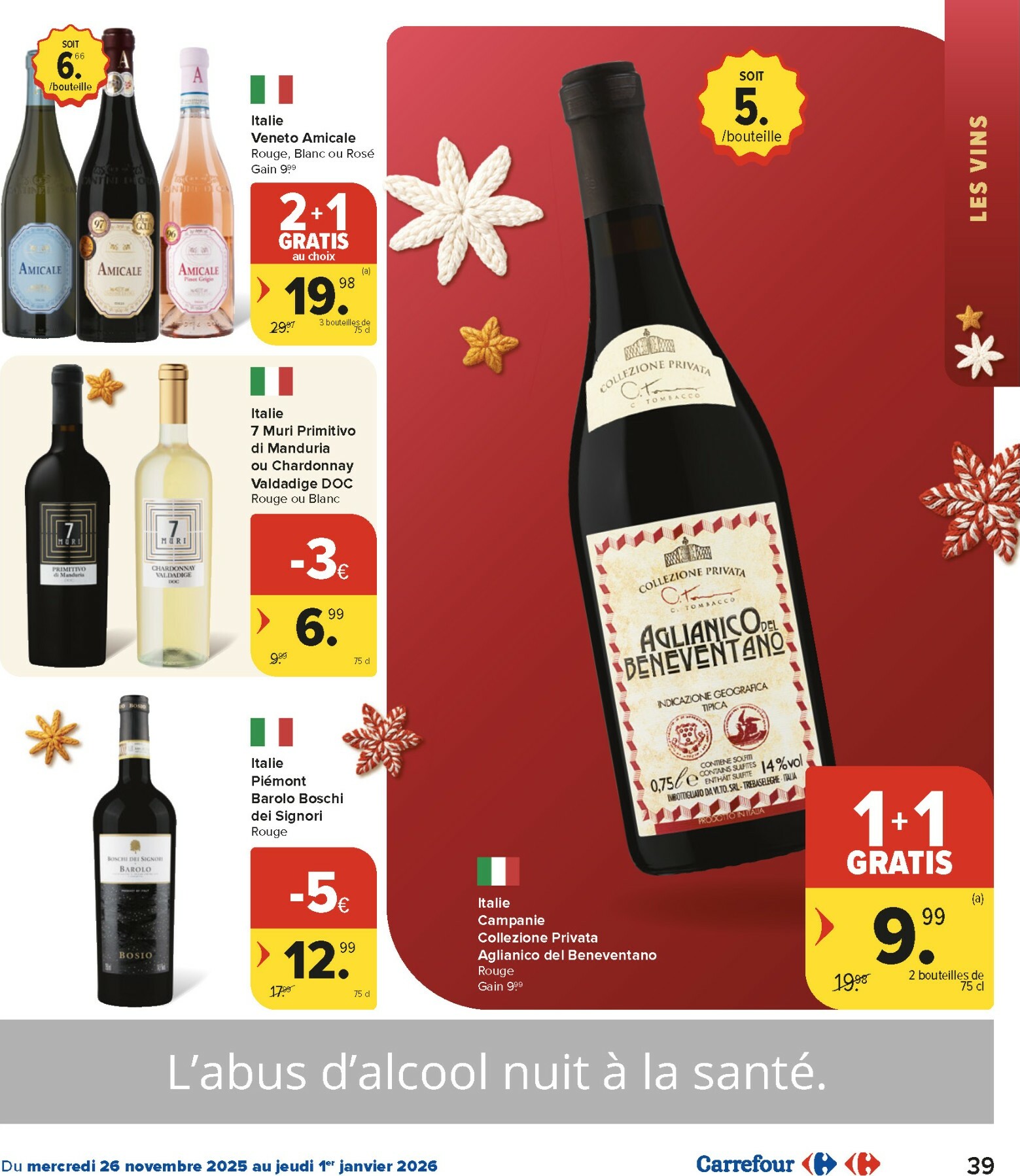 carrefour - De Carrefour folder geldig vanaf 26/11 t/m 01/01 - page: 39