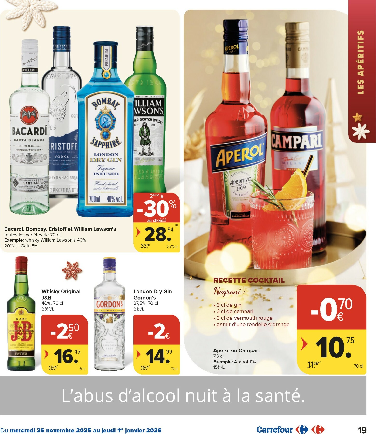 carrefour - De Carrefour folder geldig vanaf 26/11 t/m 01/01 - page: 19
