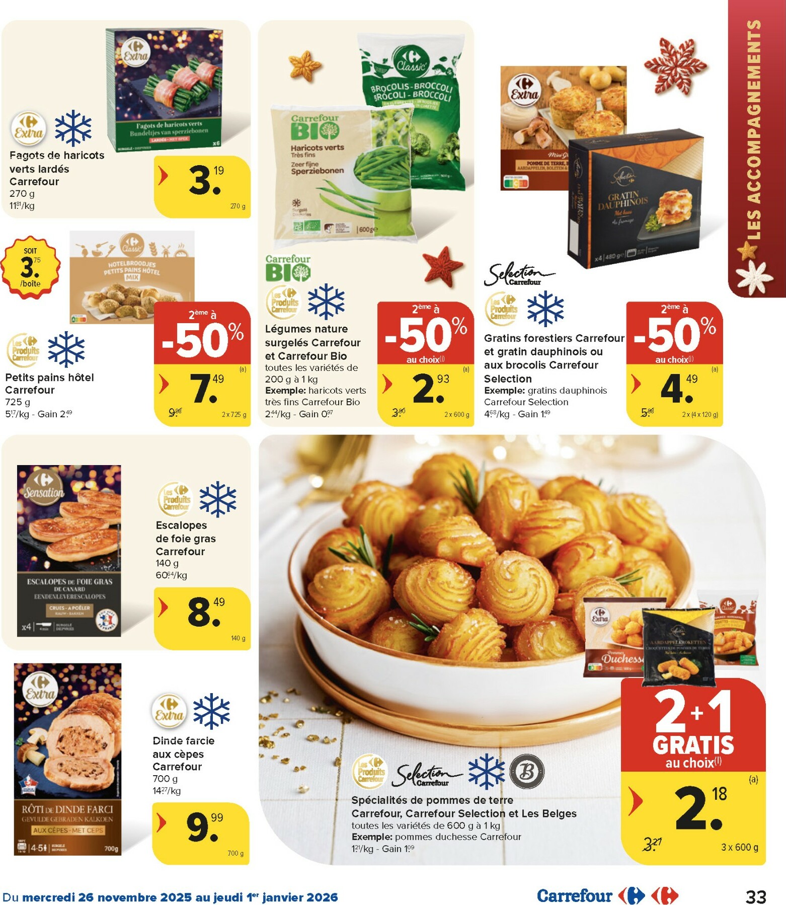 carrefour - De Carrefour folder geldig vanaf 26/11 t/m 01/01 - page: 33