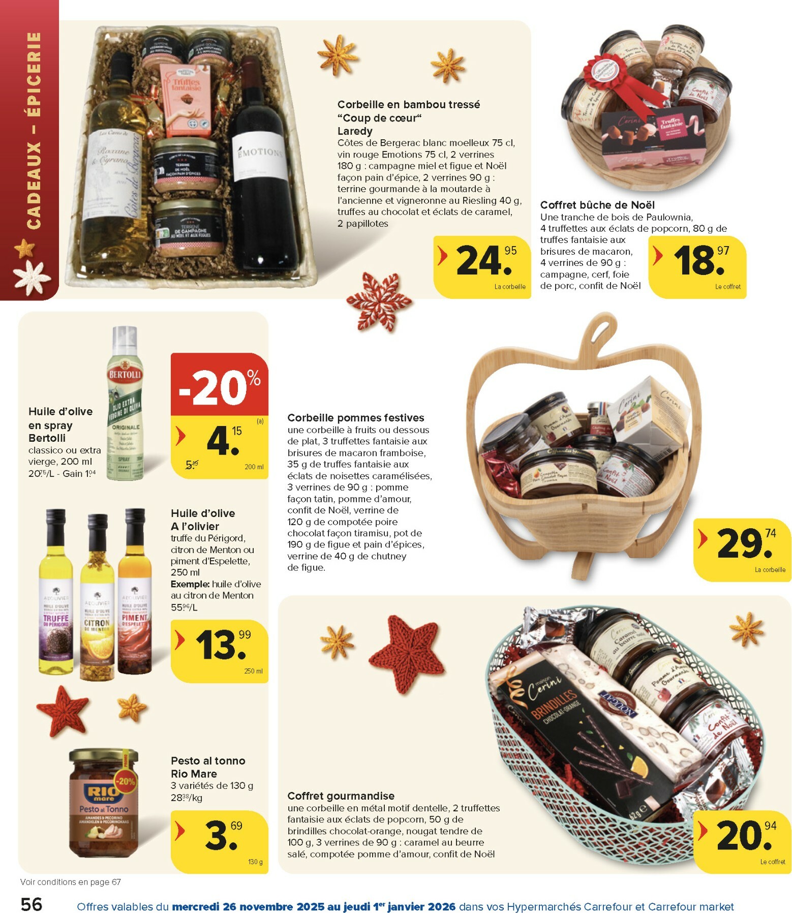 carrefour - De Carrefour folder geldig vanaf 26/11 t/m 01/01 - page: 56
