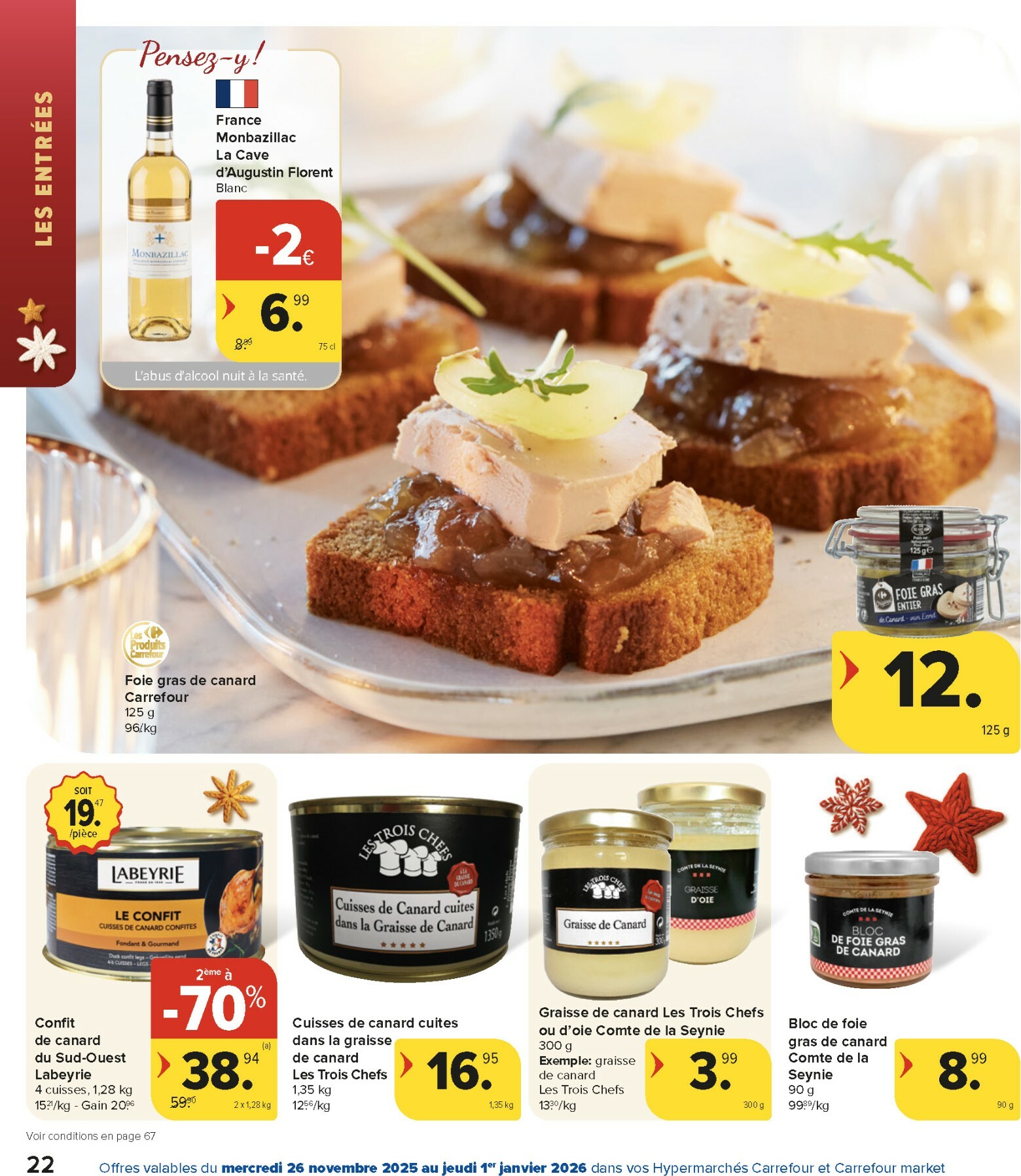 carrefour - De Carrefour folder geldig vanaf 26/11 t/m 01/01 - page: 22