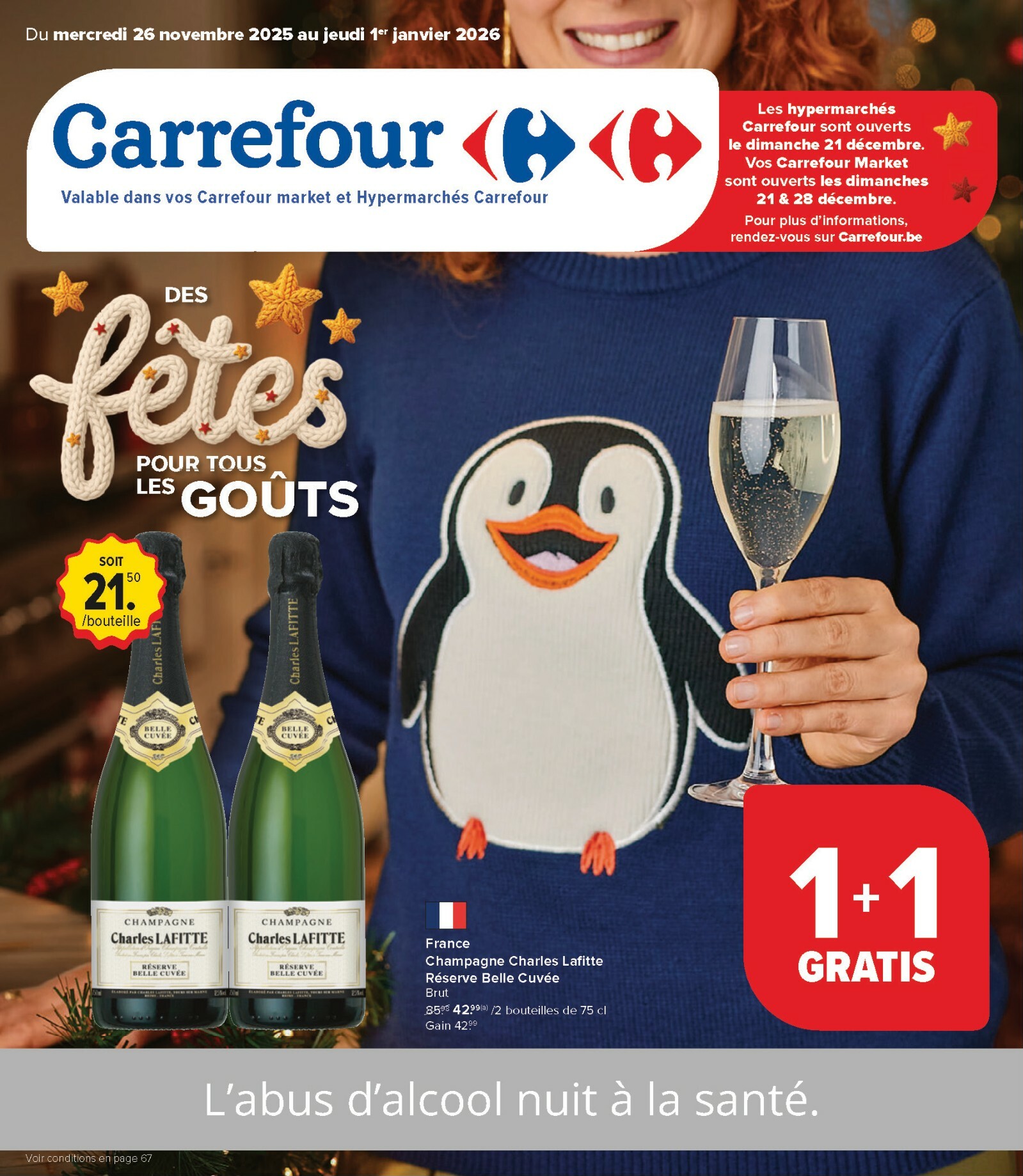carrefour - De Carrefour folder geldig vanaf 26/11 t/m 01/01