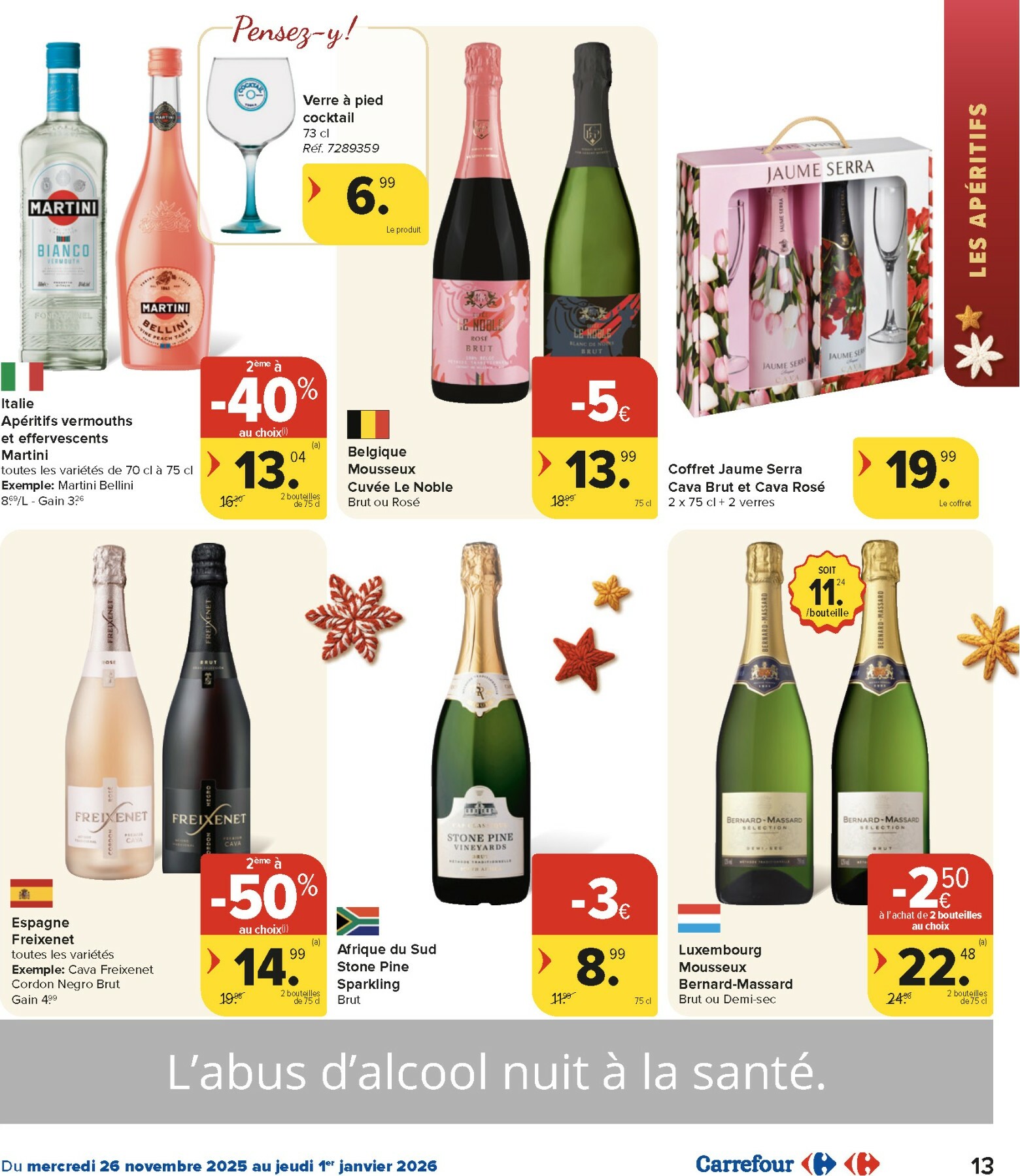 carrefour - De Carrefour folder geldig vanaf 26/11 t/m 01/01 - page: 13