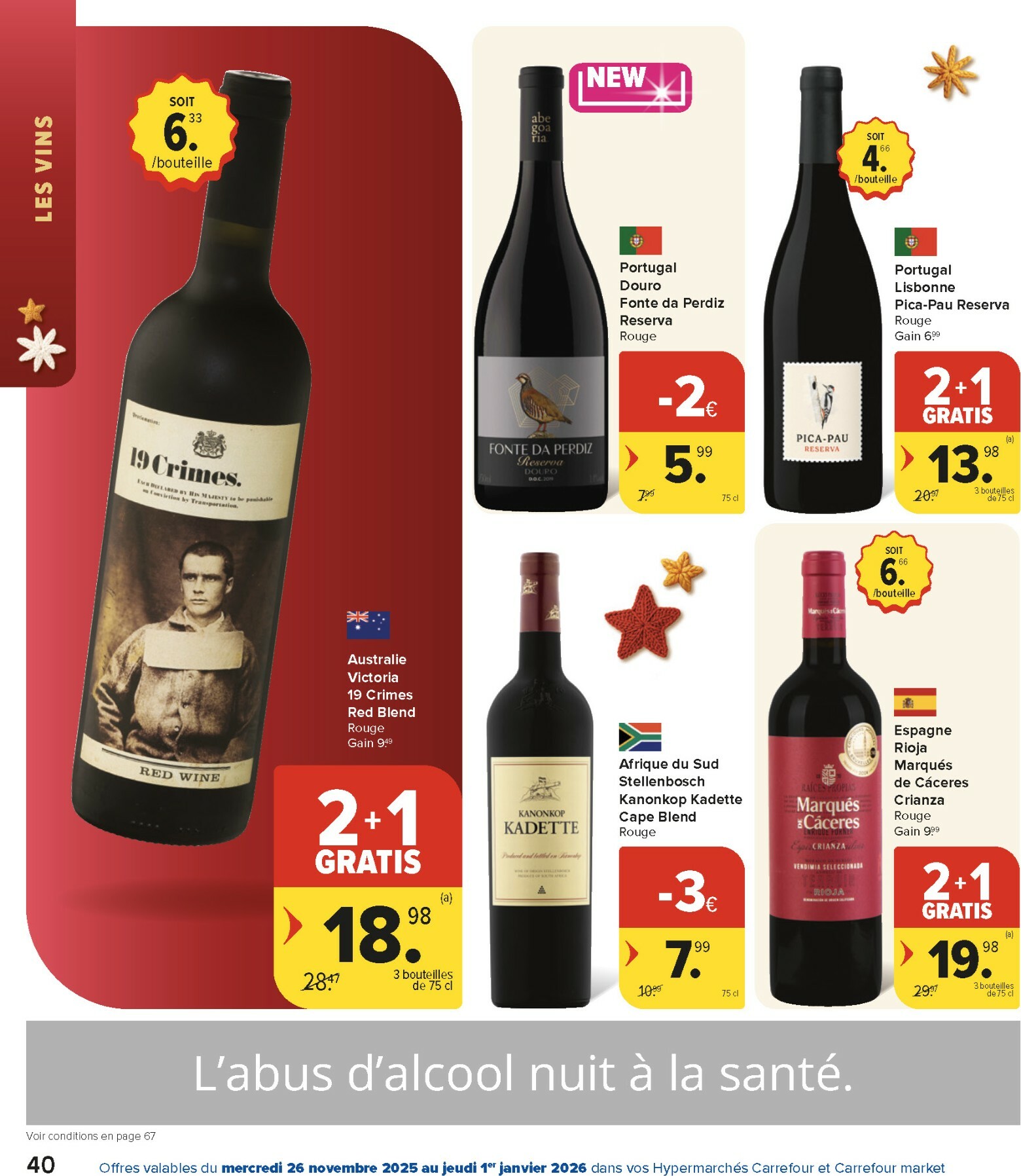 carrefour - De Carrefour folder geldig vanaf 26/11 t/m 01/01 - page: 40