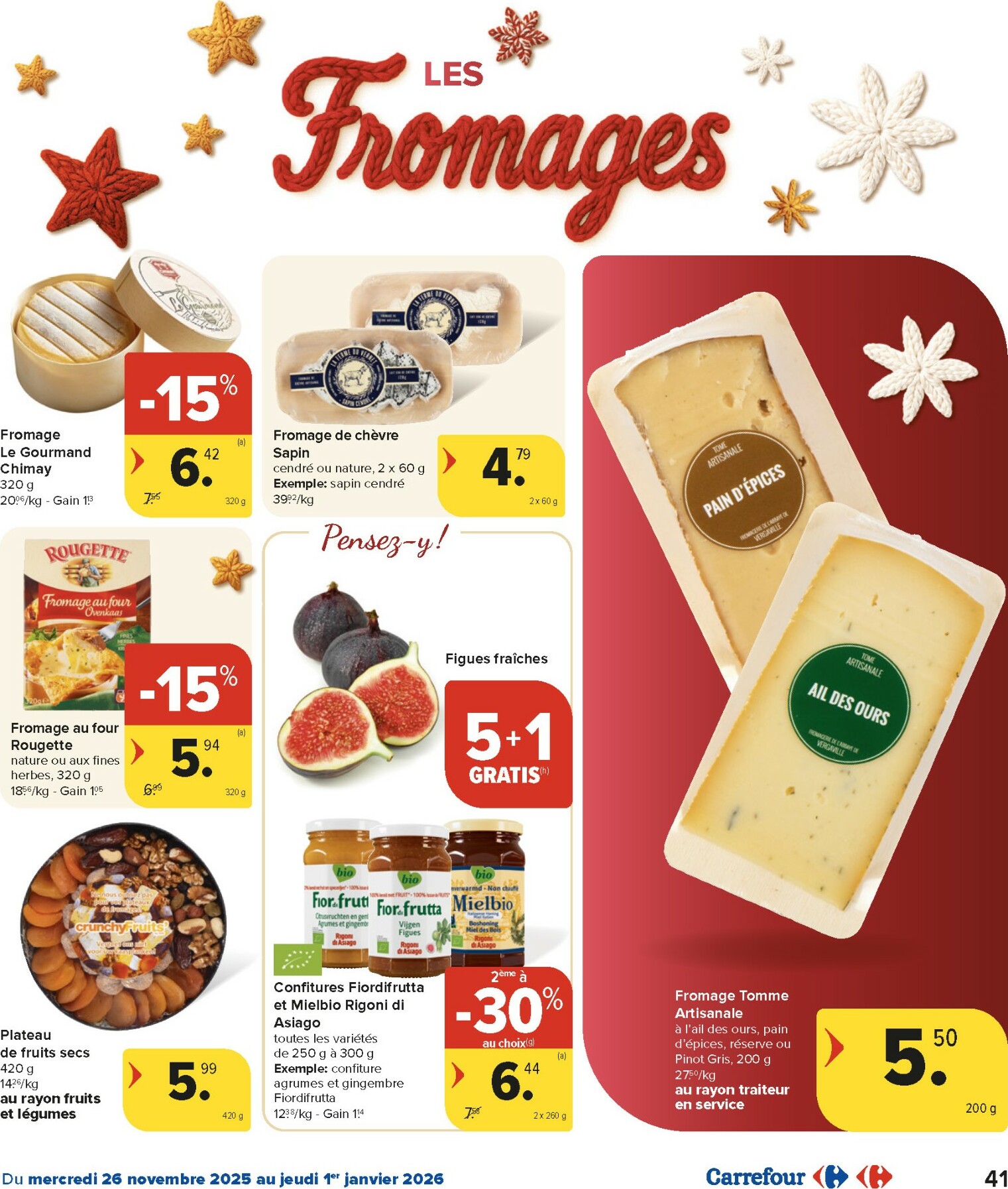 carrefour - De Carrefour folder geldig vanaf 26/11 t/m 01/01 - page: 41