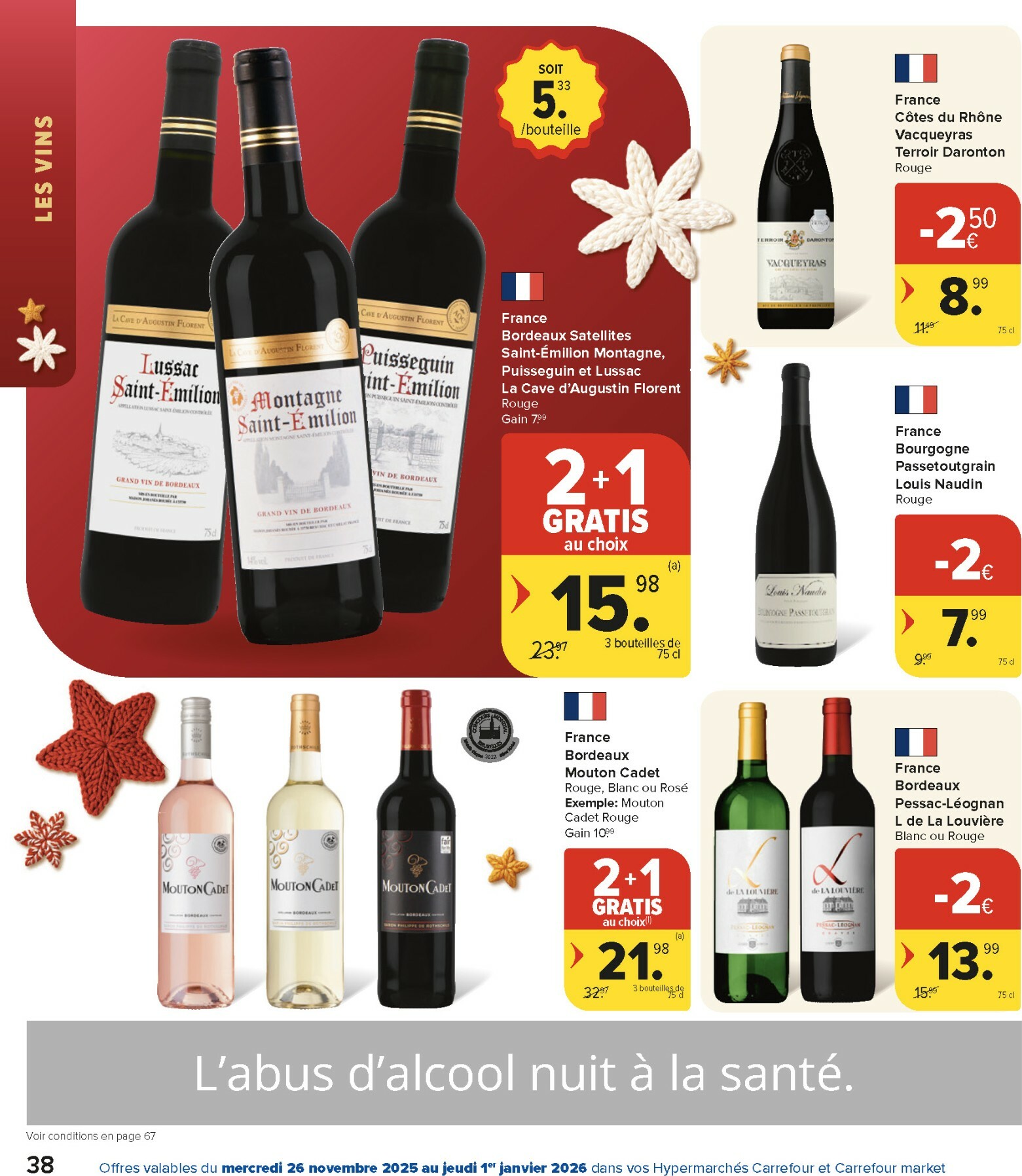 carrefour - De Carrefour folder geldig vanaf 26/11 t/m 01/01 - page: 38