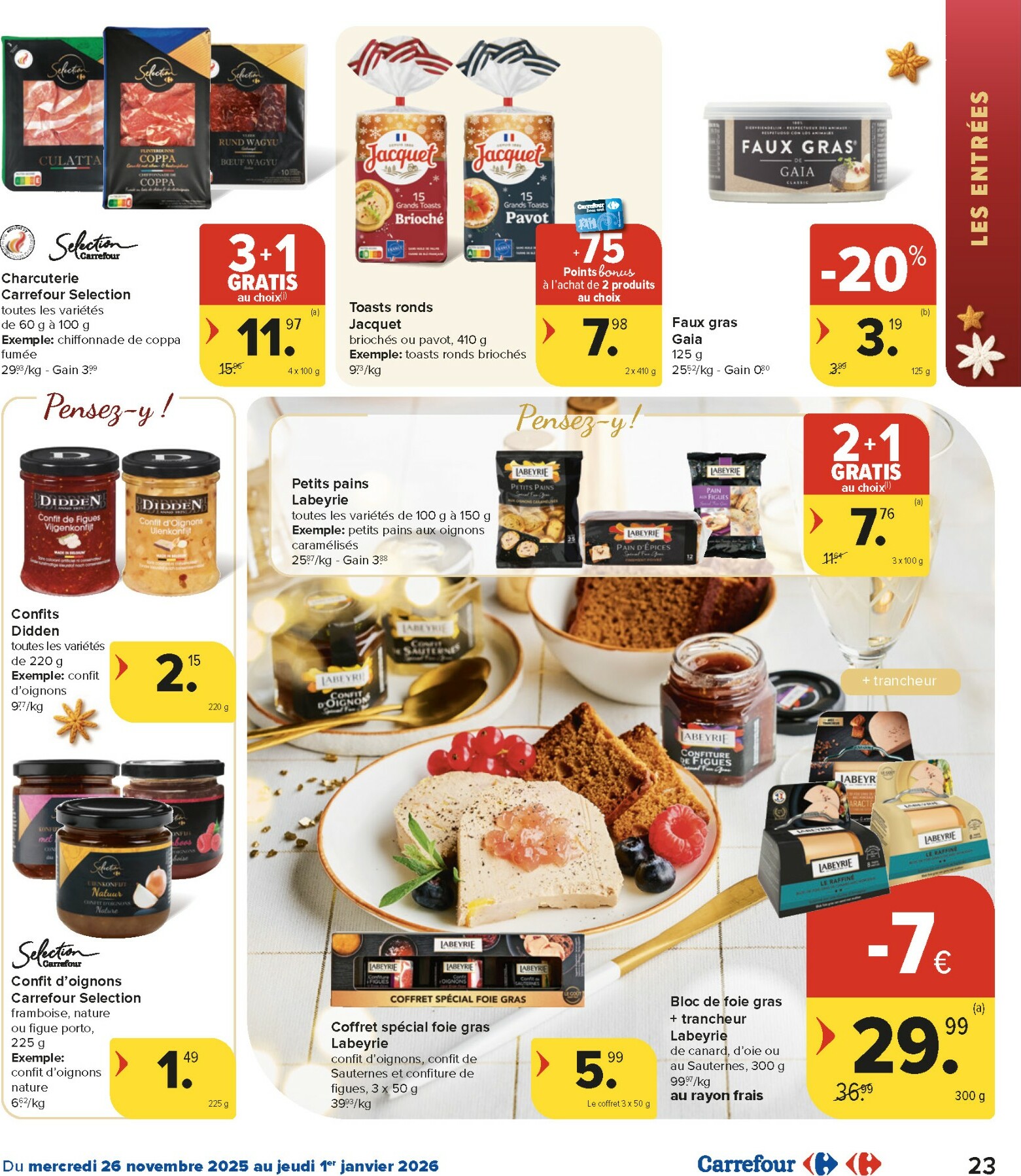 carrefour - De Carrefour folder geldig vanaf 26/11 t/m 01/01 - page: 23