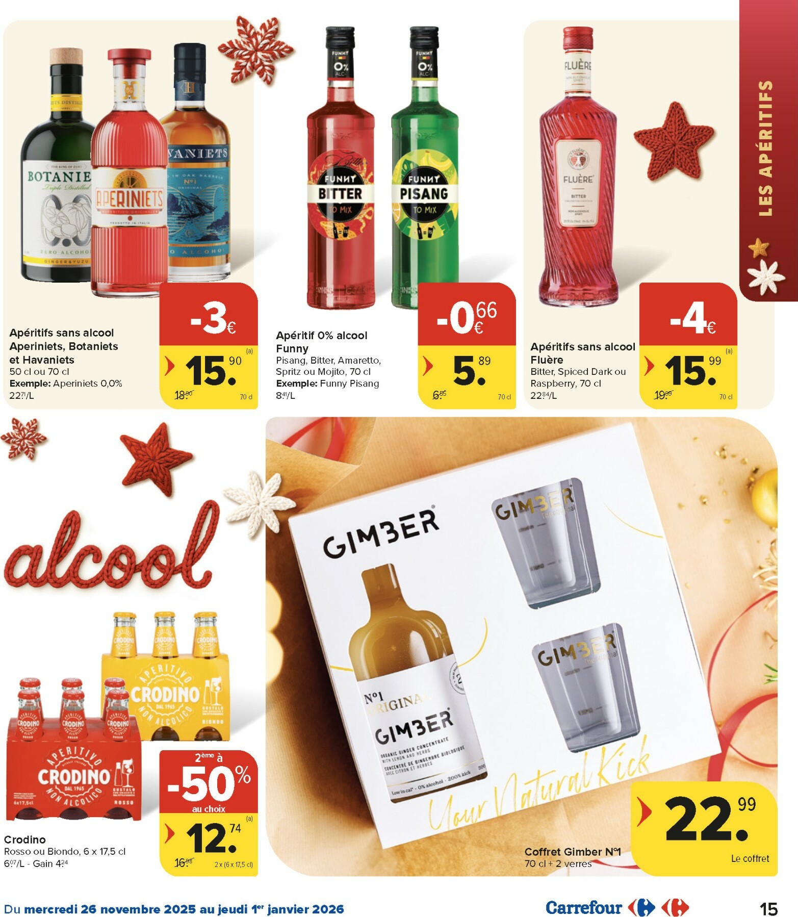 carrefour - De Carrefour folder geldig vanaf 26/11 t/m 01/01 - page: 15