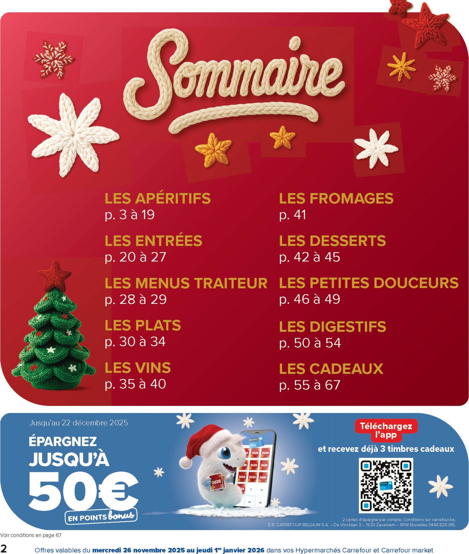 carrefour - De Carrefour folder geldig vanaf 26/11 t/m 01/01 - page: 2