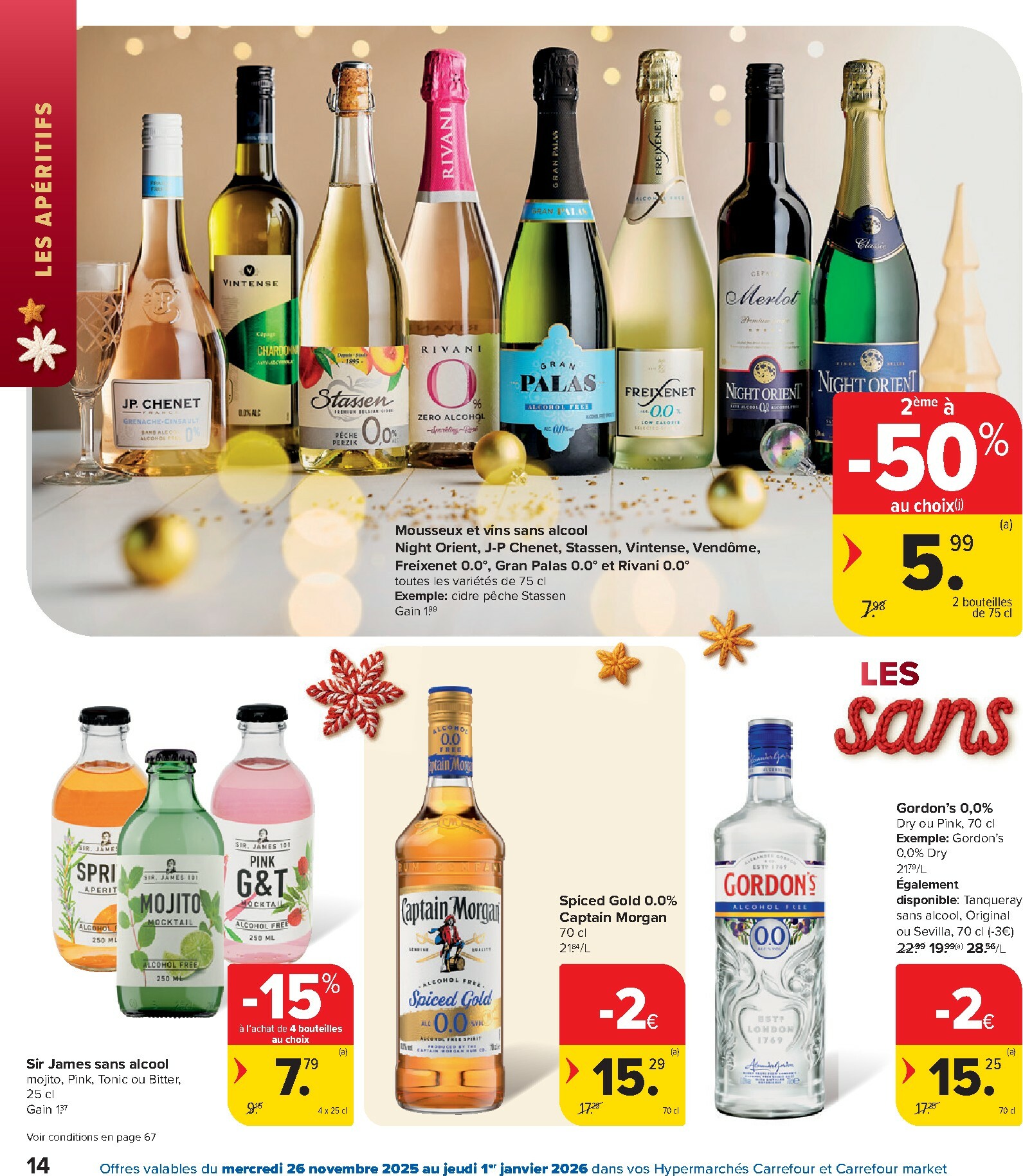 carrefour - De Carrefour - Des fêtes pour tous les goûts! folder geldig vanaf 26/11 t/m 01/01 - page: 14