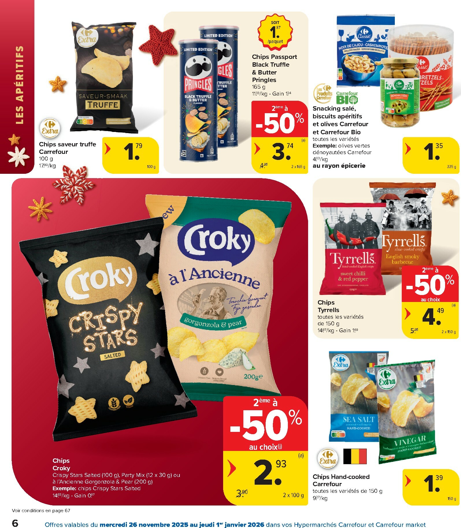 carrefour - De Carrefour - Des fêtes pour tous les goûts! folder geldig vanaf 26/11 t/m 01/01 - page: 6