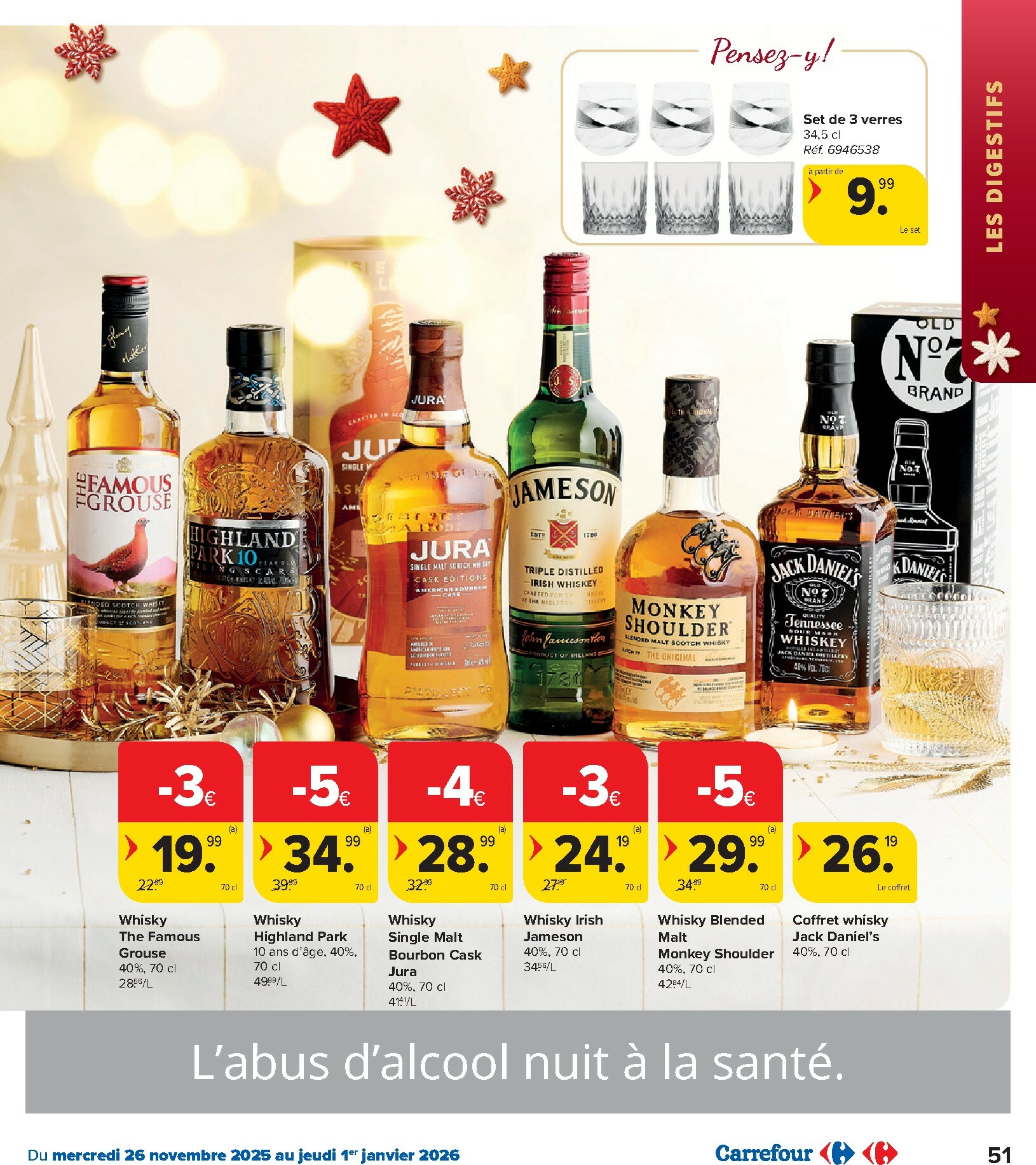 carrefour - De Carrefour - Des fêtes pour tous les goûts! folder geldig vanaf 26/11 t/m 01/01 - page: 51