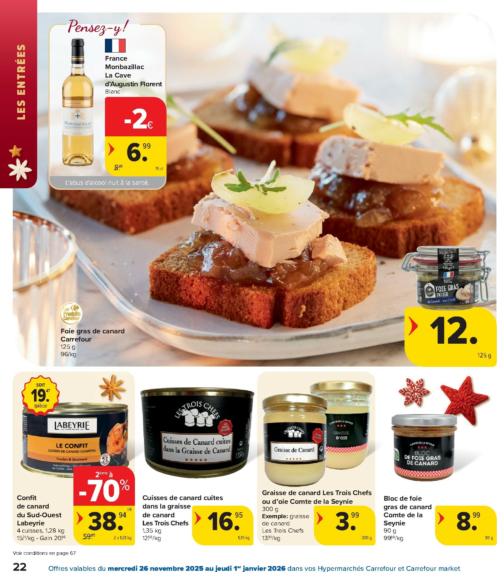 carrefour - De Carrefour - Des fêtes pour tous les goûts! folder geldig vanaf 26/11 t/m 01/01 - page: 22