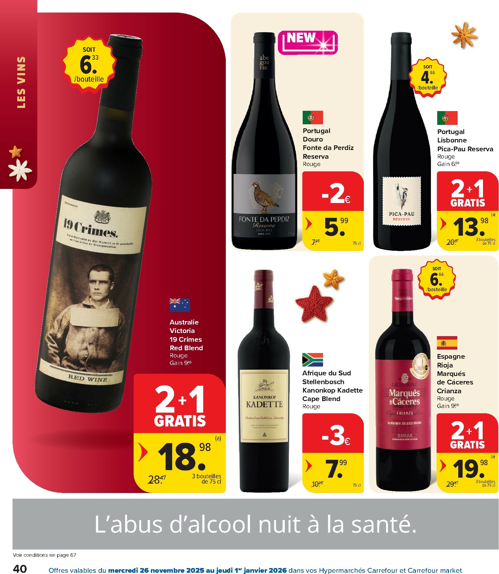 carrefour - De Carrefour - Des fêtes pour tous les goûts! folder geldig vanaf 26/11 t/m 01/01 - page: 40