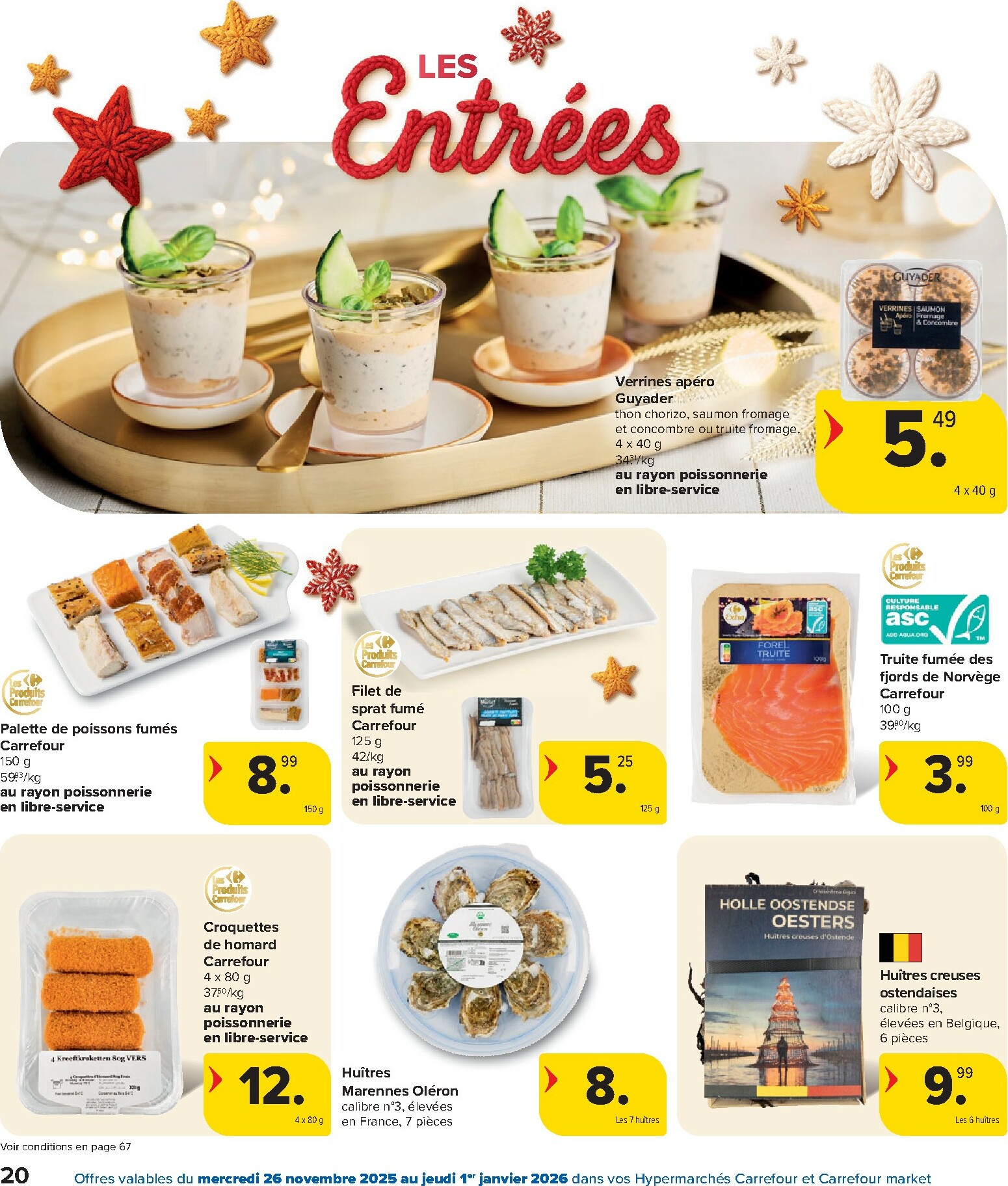 carrefour - De Carrefour - Des fêtes pour tous les goûts! folder geldig vanaf 26/11 t/m 01/01 - page: 20