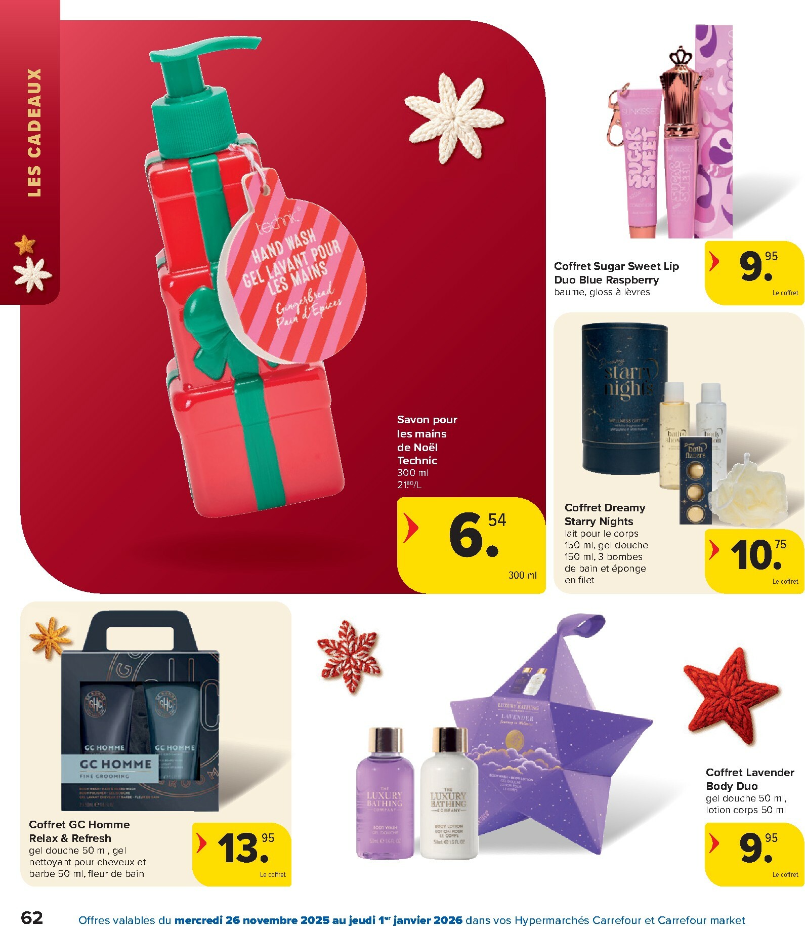 carrefour - De Carrefour - Des fêtes pour tous les goûts! folder geldig vanaf 26/11 t/m 01/01 - page: 62