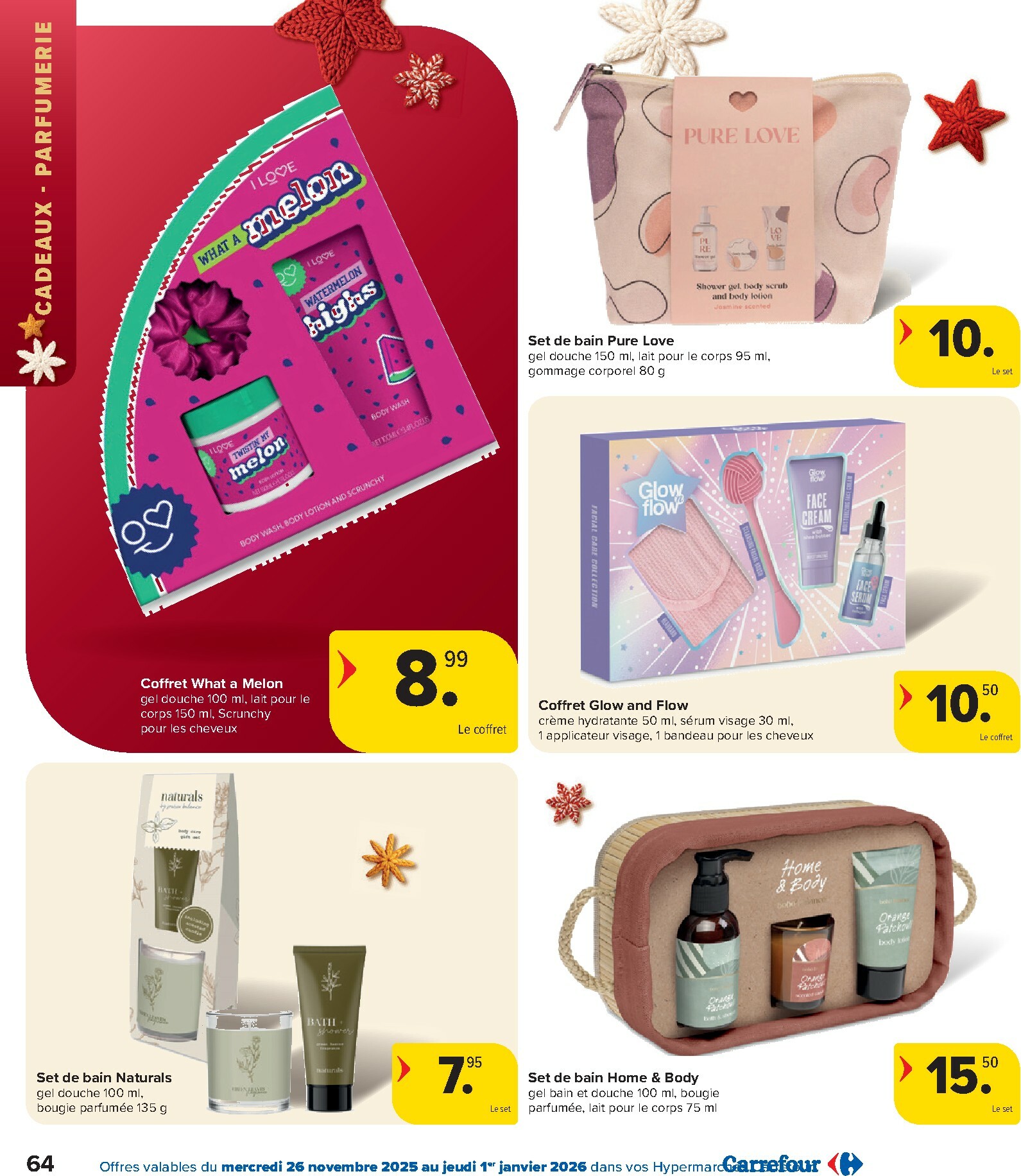 carrefour - De Carrefour - Des fêtes pour tous les goûts! folder geldig vanaf 26/11 t/m 01/01 - page: 64