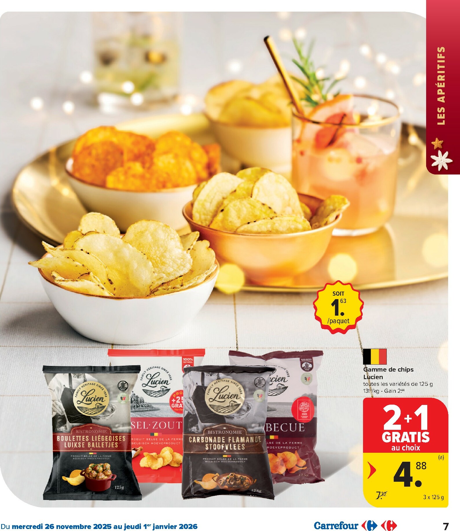 carrefour - De Carrefour - Des fêtes pour tous les goûts! folder geldig vanaf 26/11 t/m 01/01 - page: 7