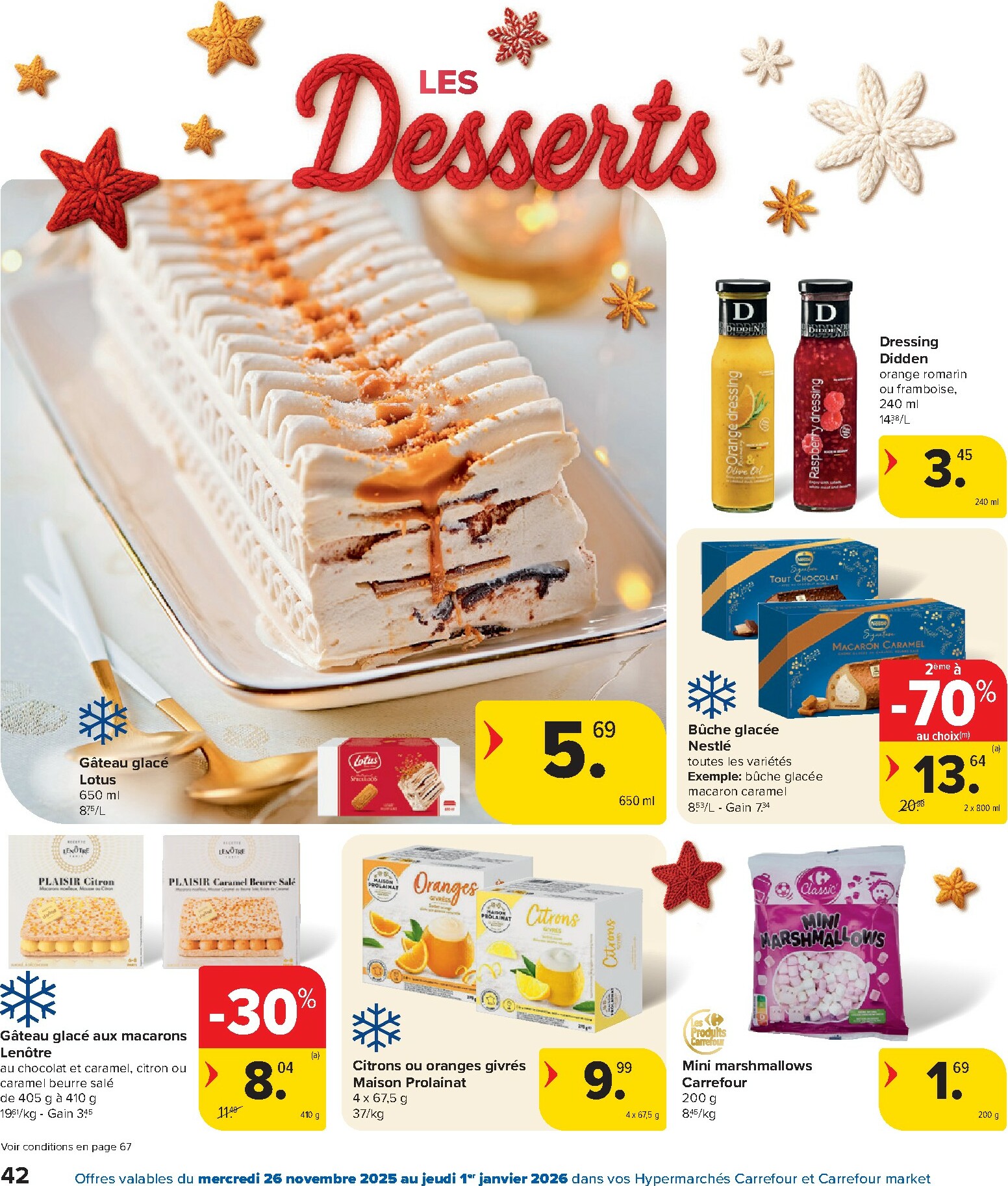 carrefour - De Carrefour - Des fêtes pour tous les goûts! folder geldig vanaf 26/11 t/m 01/01 - page: 42