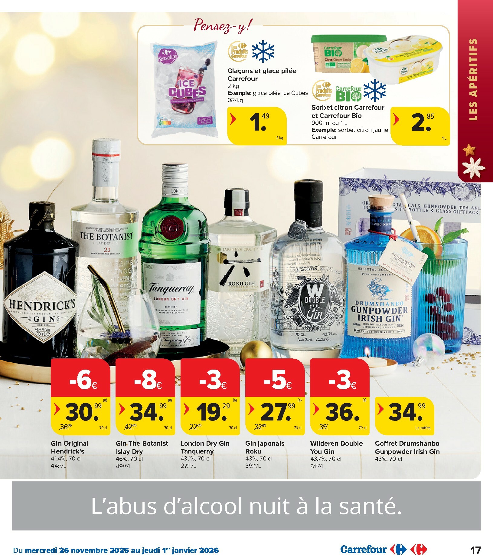 carrefour - De Carrefour - Des fêtes pour tous les goûts! folder geldig vanaf 26/11 t/m 01/01 - page: 17
