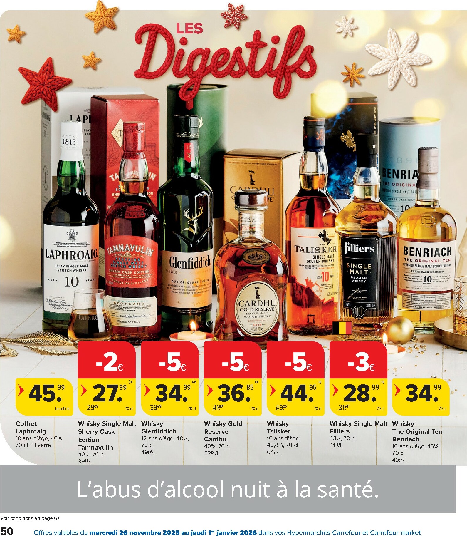 carrefour - De Carrefour - Des fêtes pour tous les goûts! folder geldig vanaf 26/11 t/m 01/01 - page: 50