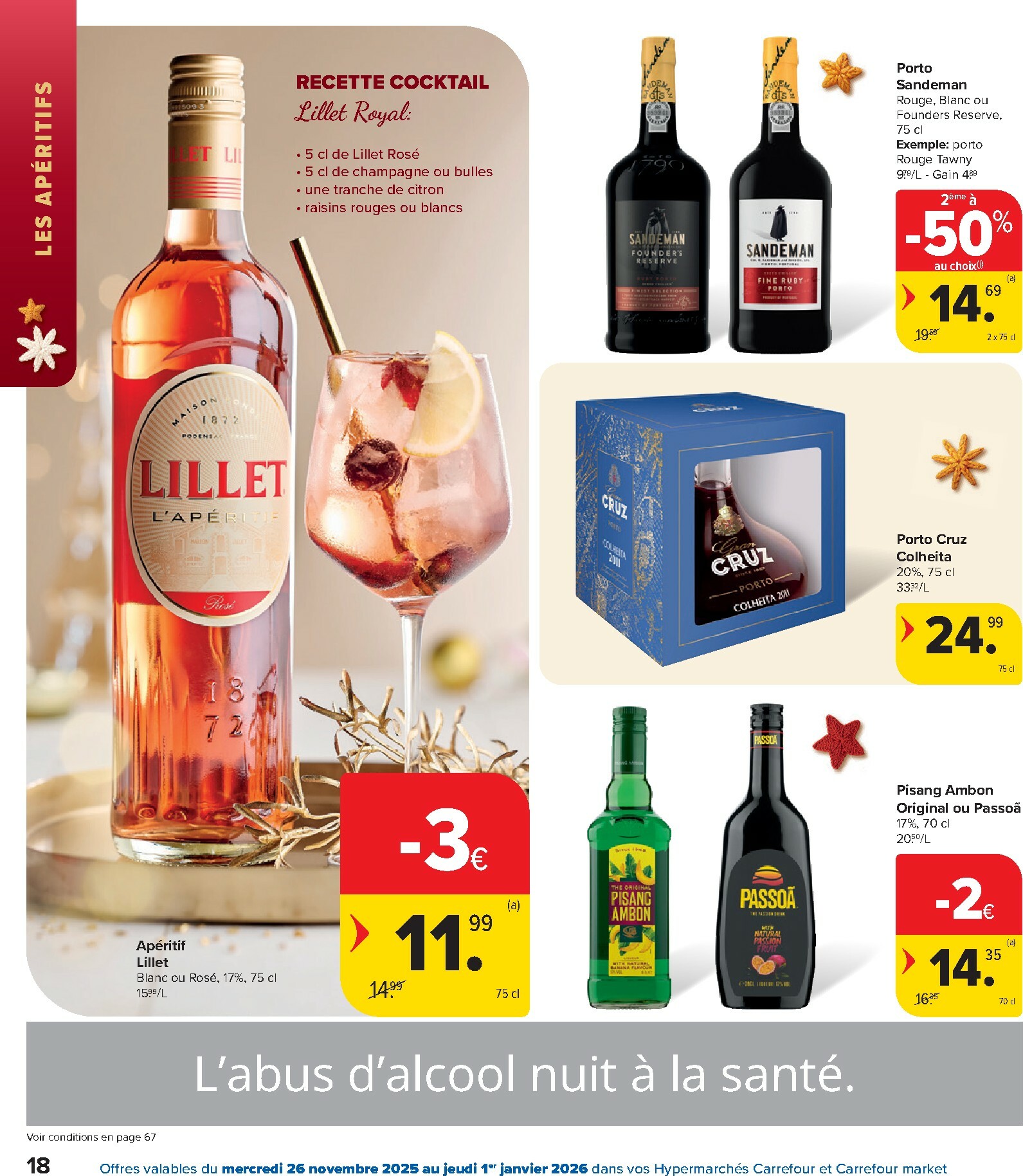 carrefour - De Carrefour - Des fêtes pour tous les goûts! folder geldig vanaf 26/11 t/m 01/01 - page: 18