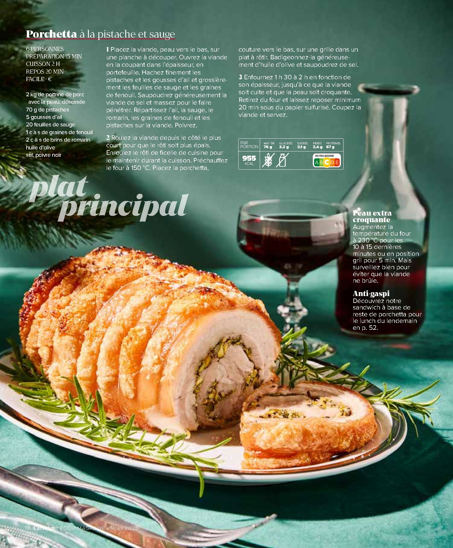 carrefour - De Carrefour - Food Magazine folder geldig vanaf 21/11 t/m 15/01 - page: 18