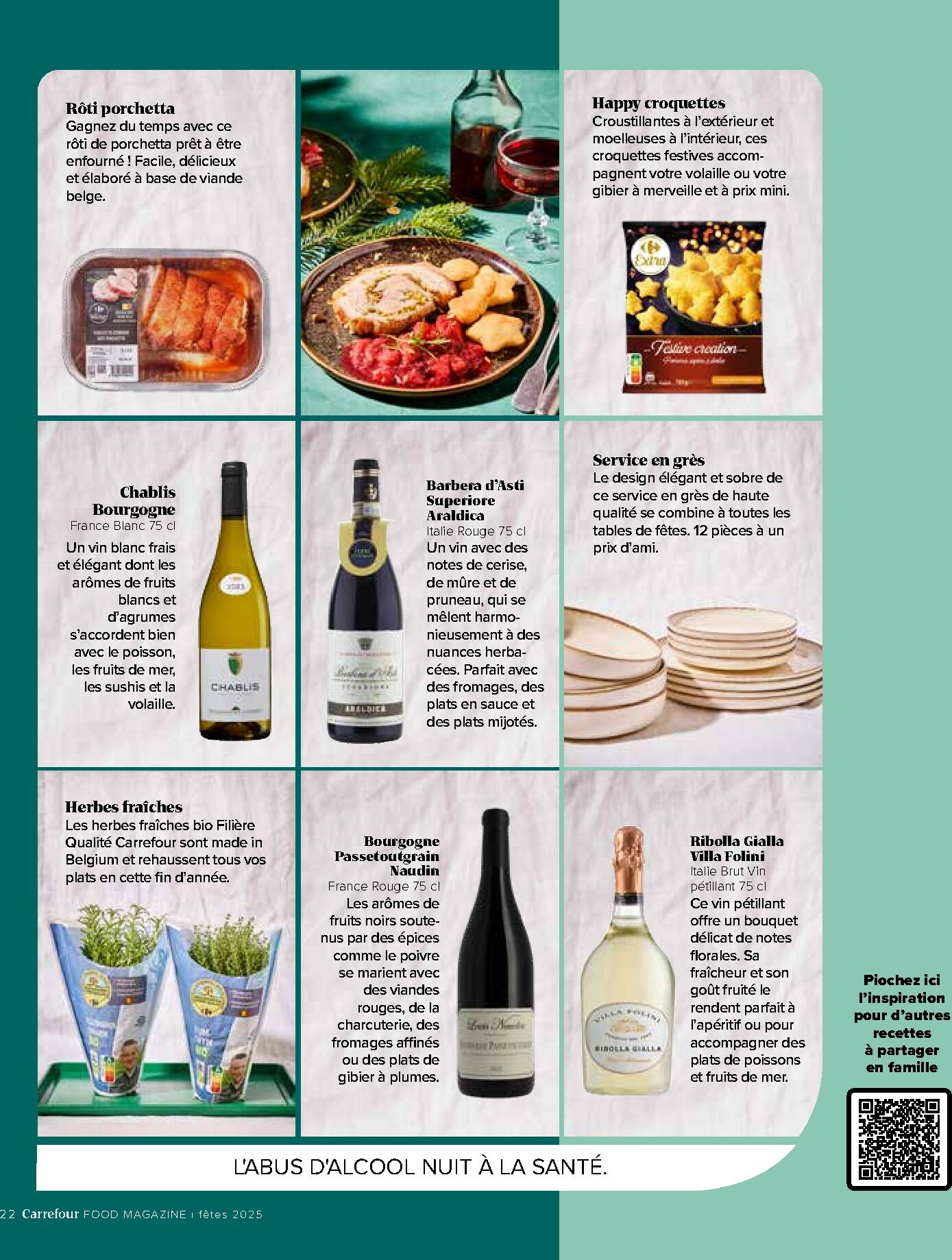 carrefour - De Carrefour - Food Magazine folder geldig vanaf 21/11 t/m 15/01 - page: 22