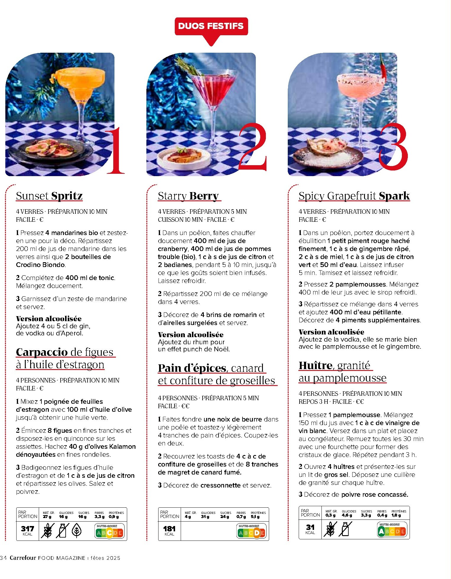 carrefour - De Carrefour - Food Magazine folder geldig vanaf 21/11 t/m 15/01 - page: 34