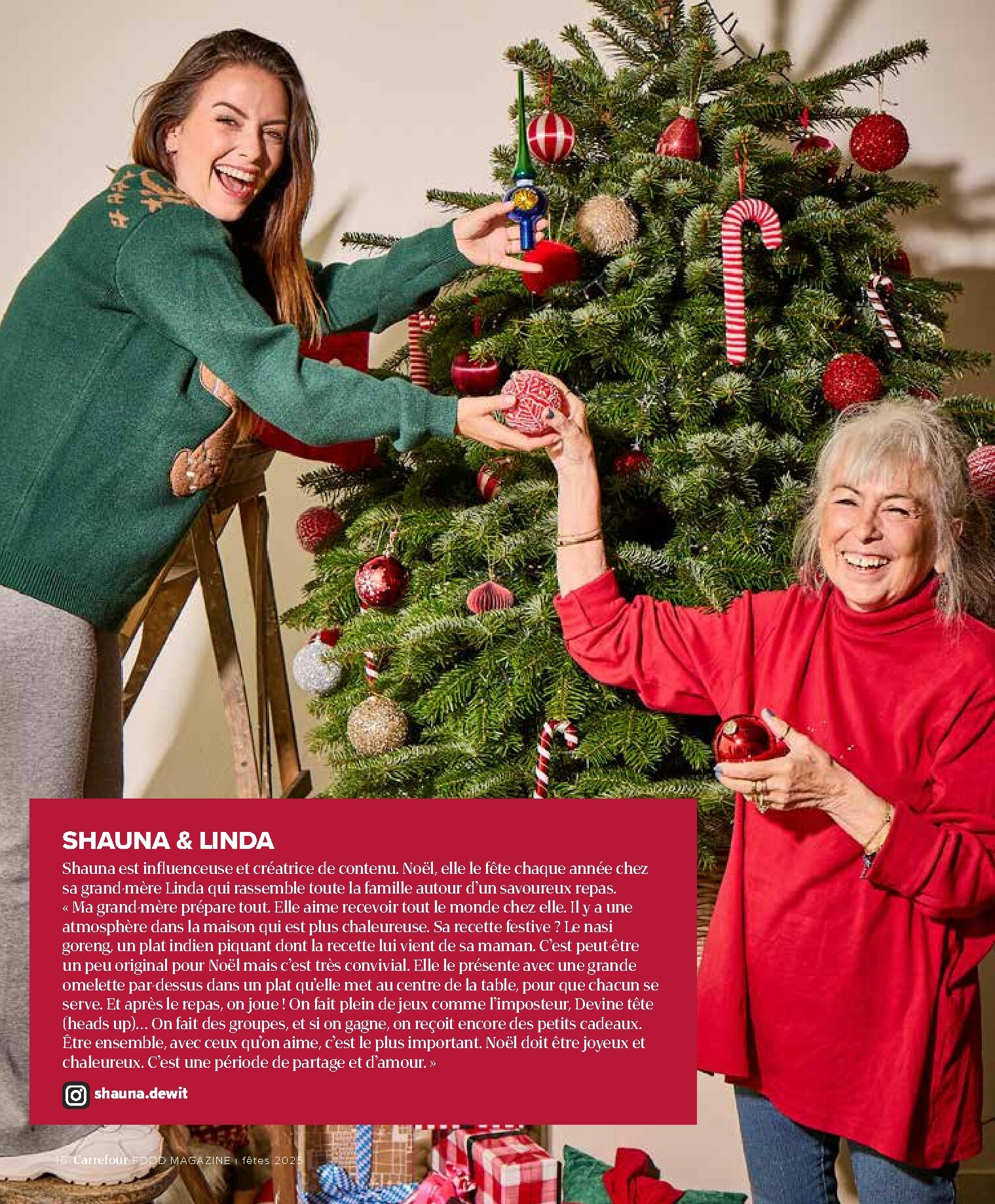 carrefour - De Carrefour - Food Magazine folder geldig vanaf 21/11 t/m 15/01 - page: 16