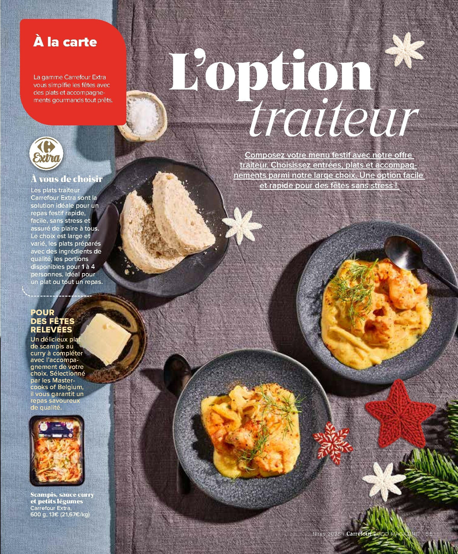 carrefour - De Carrefour - Food Magazine folder geldig vanaf 21/11 t/m 15/01 - page: 55