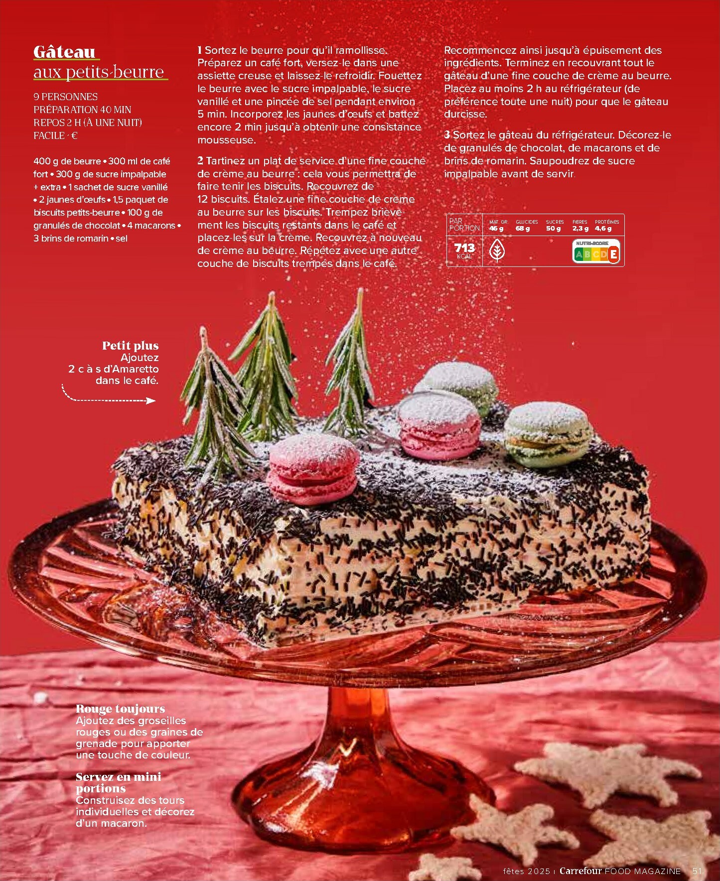 carrefour - De Carrefour - Food Magazine folder geldig vanaf 21/11 t/m 15/01 - page: 51