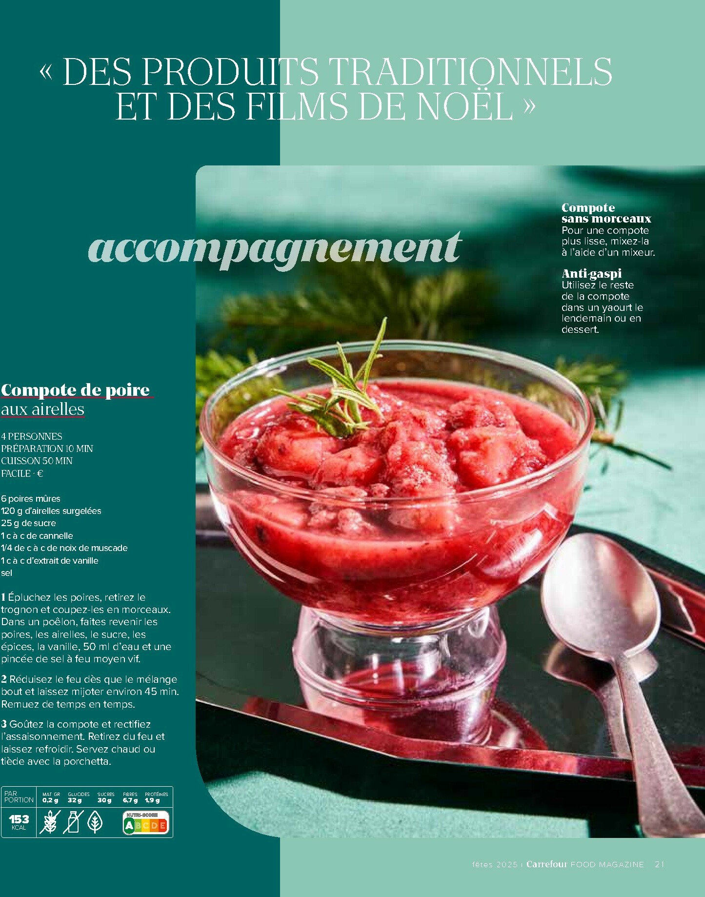 carrefour - De Carrefour - Food Magazine folder geldig vanaf 21/11 t/m 15/01 - page: 21