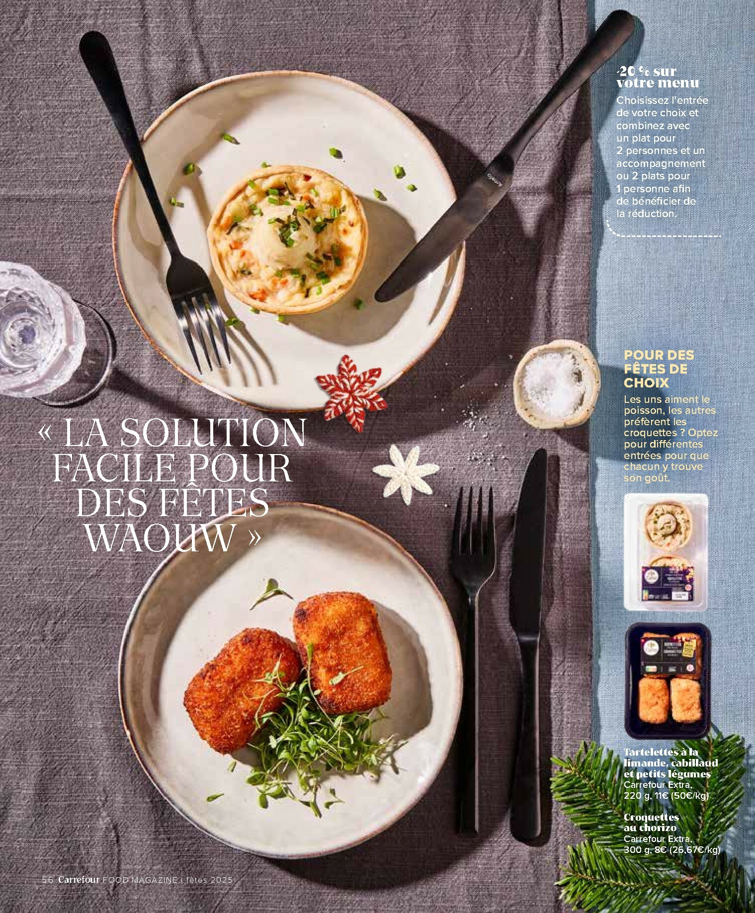 carrefour - De Carrefour - Food Magazine folder geldig vanaf 21/11 t/m 15/01 - page: 56