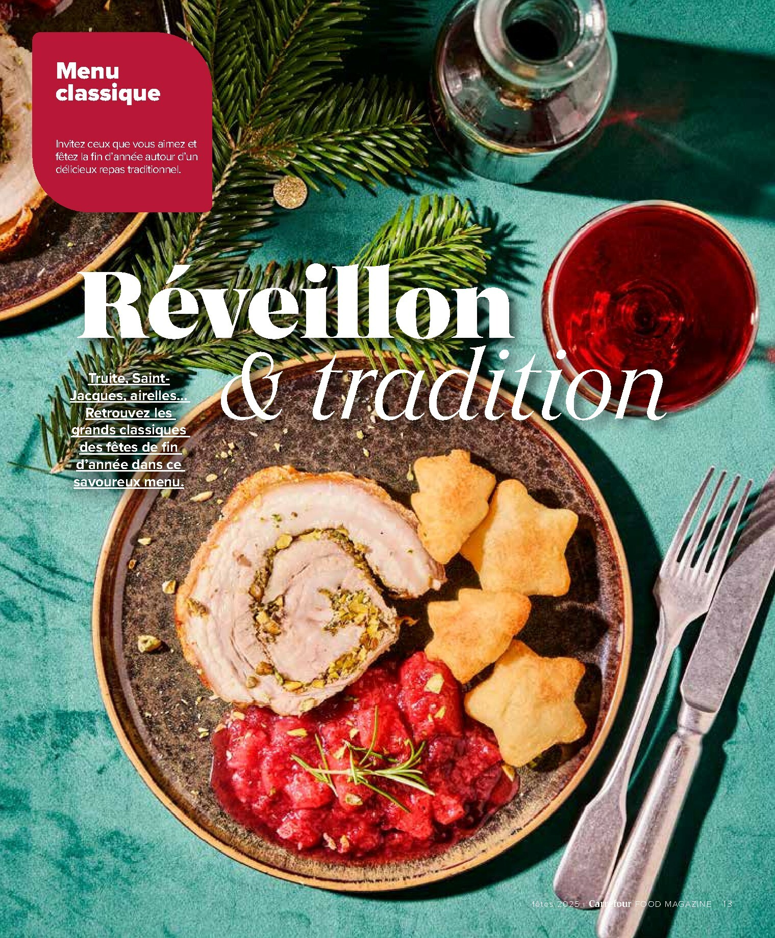 carrefour - De Carrefour - Food Magazine folder geldig vanaf 21/11 t/m 15/01 - page: 13