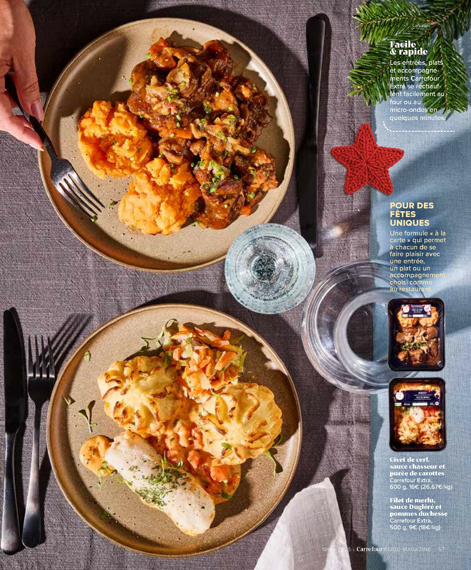 carrefour - De Carrefour - Food Magazine folder geldig vanaf 21/11 t/m 15/01 - page: 57