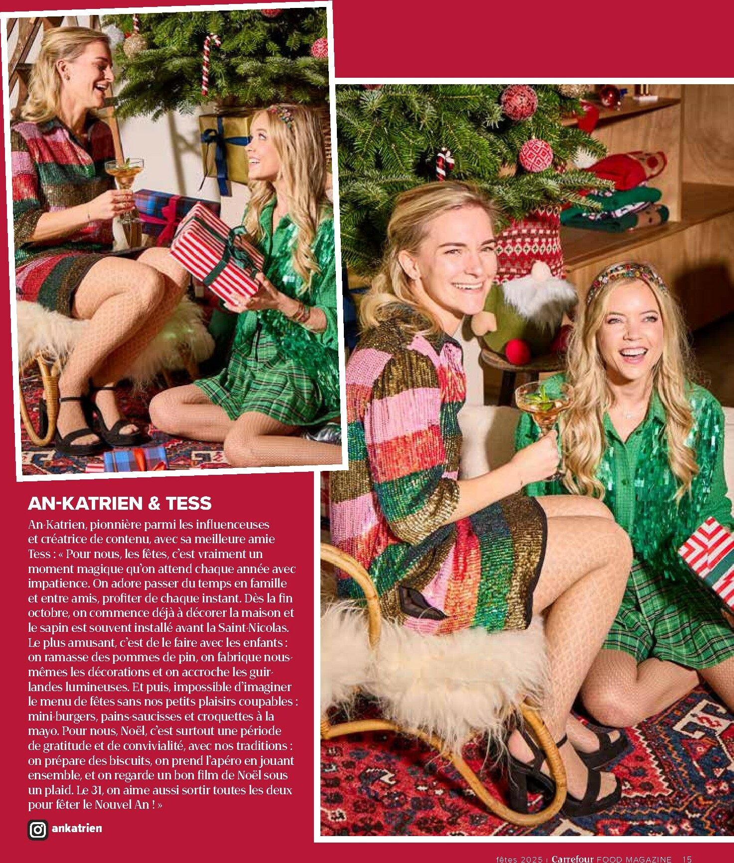 carrefour - De Carrefour - Food Magazine folder geldig vanaf 21/11 t/m 15/01 - page: 15