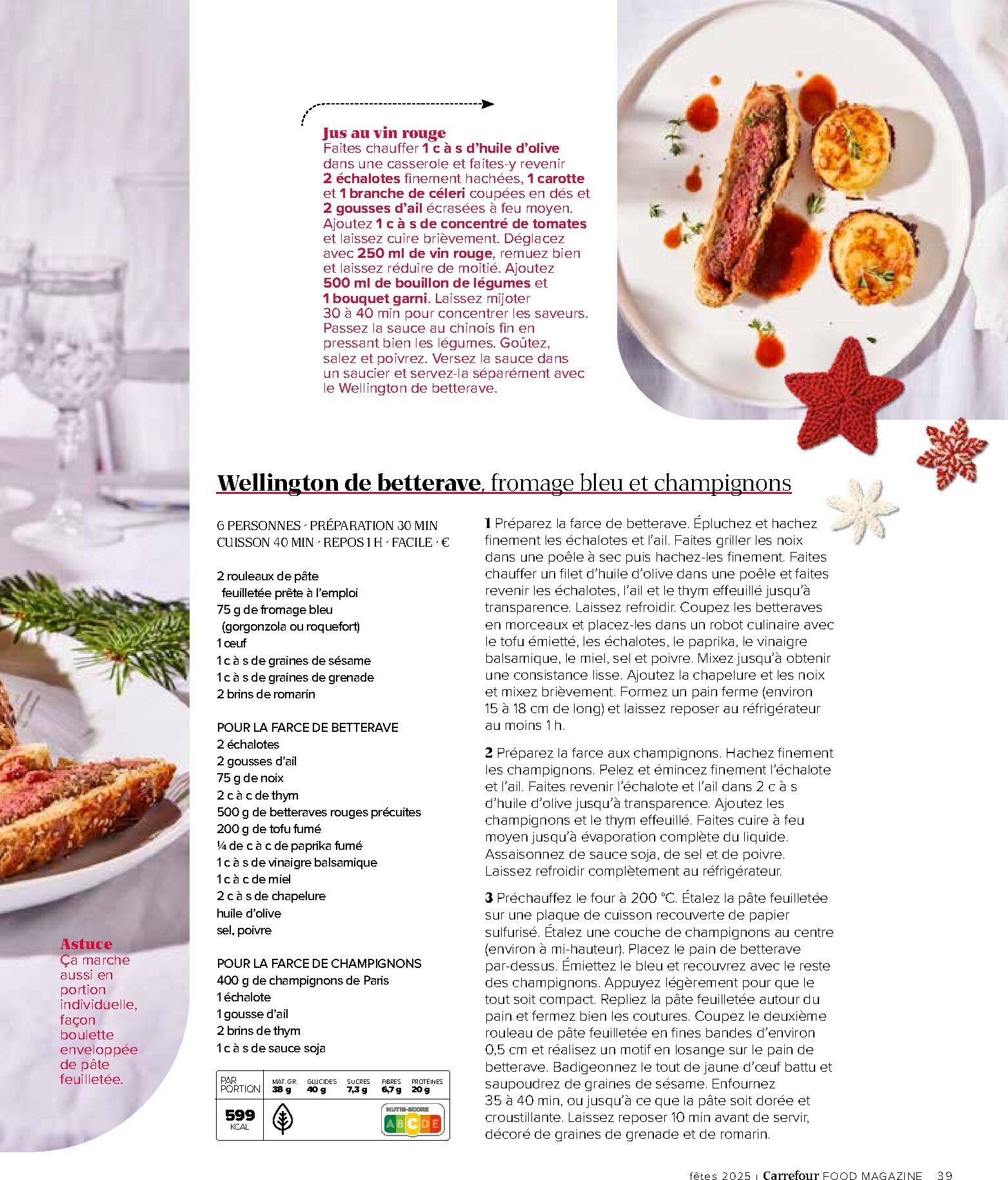 carrefour - De Carrefour - Food Magazine folder geldig vanaf 21/11 t/m 15/01 - page: 39